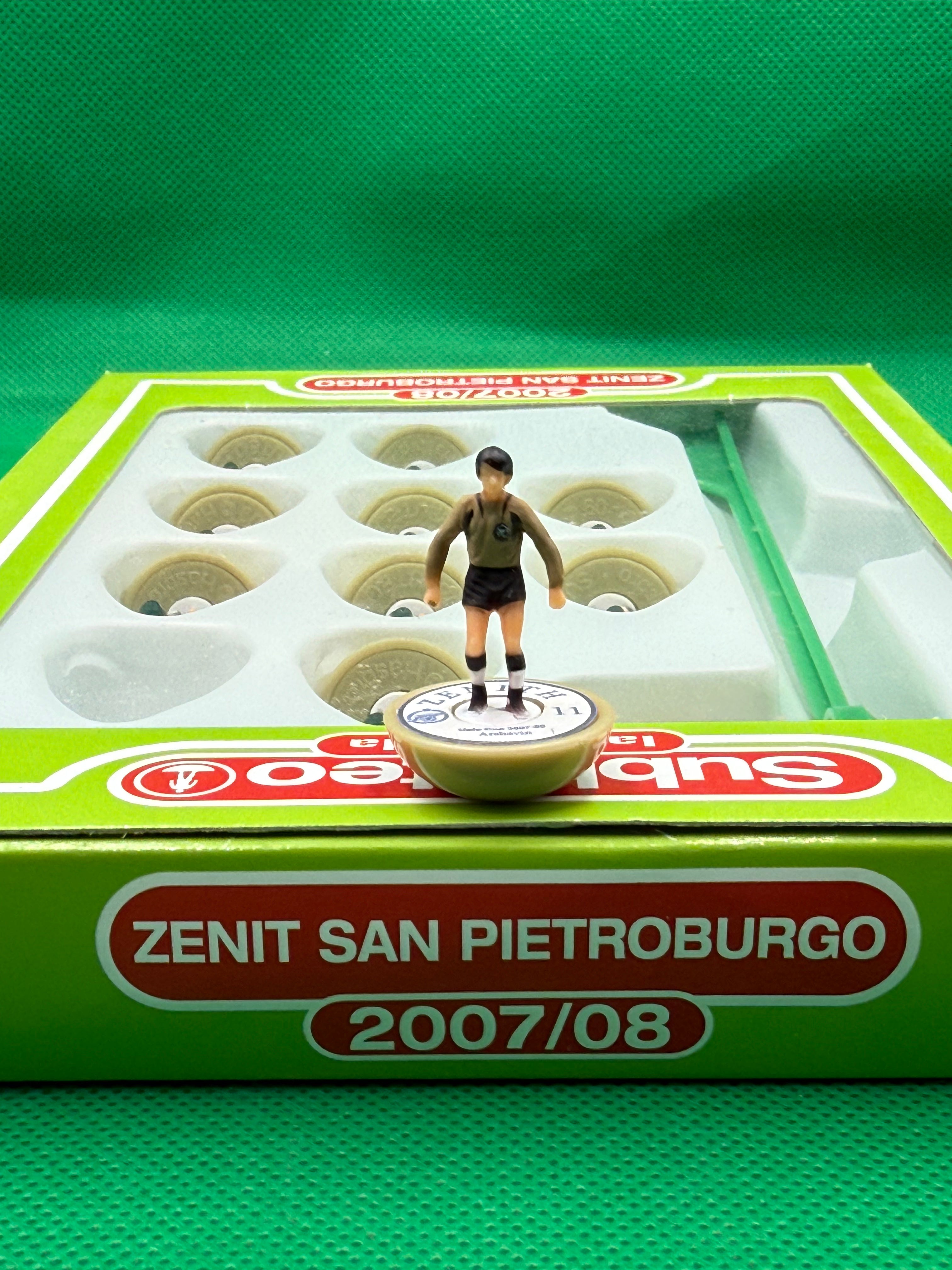 Subbuteo squadra Leggenda Lw Zenit San Pietroburgo 2007/08 - con Libretto