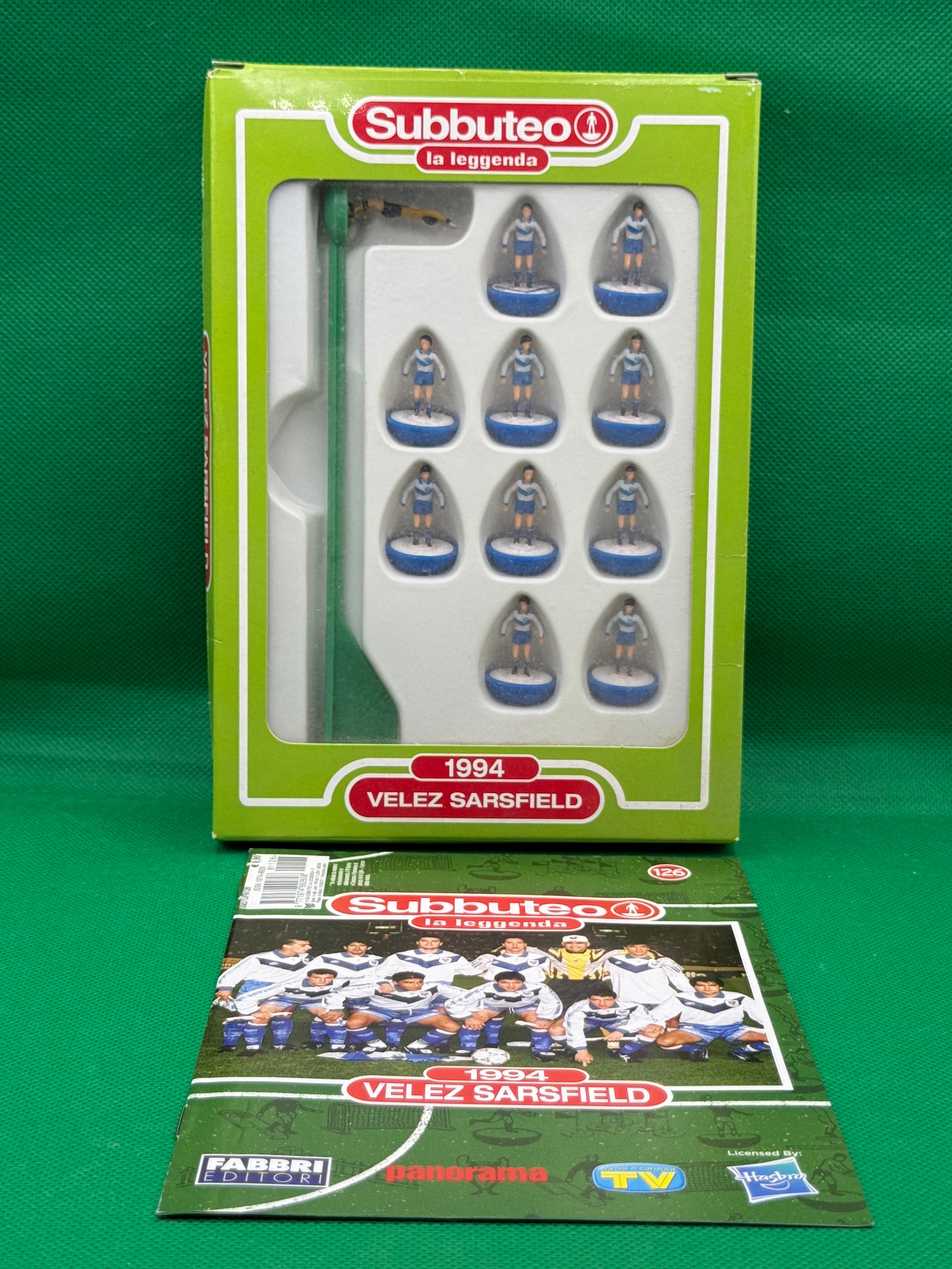 Subbuteo squadra Leggenda Lw Velez Sarsfield 1994 - con Libretto