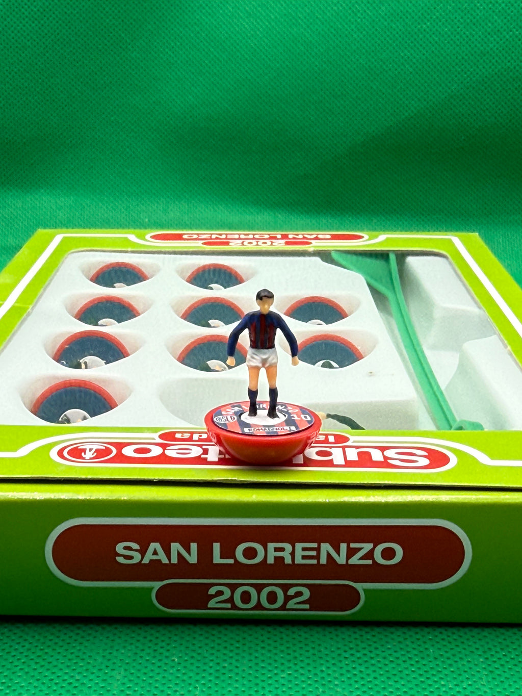 Subbuteo squadra Leggenda Lw San Lorenzo 2002 - con Libretto