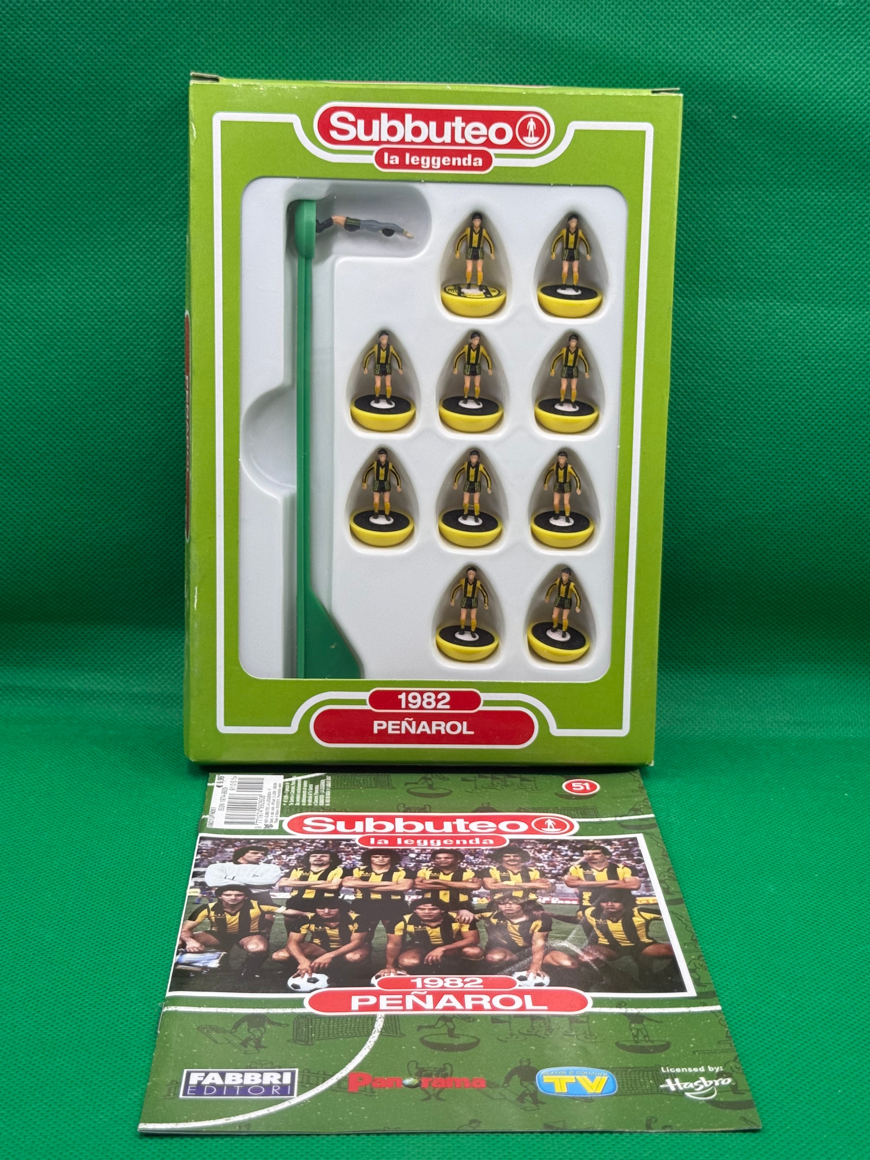 Subbuteo squadra Leggenda Lw Penarol 1982 - con Libretto