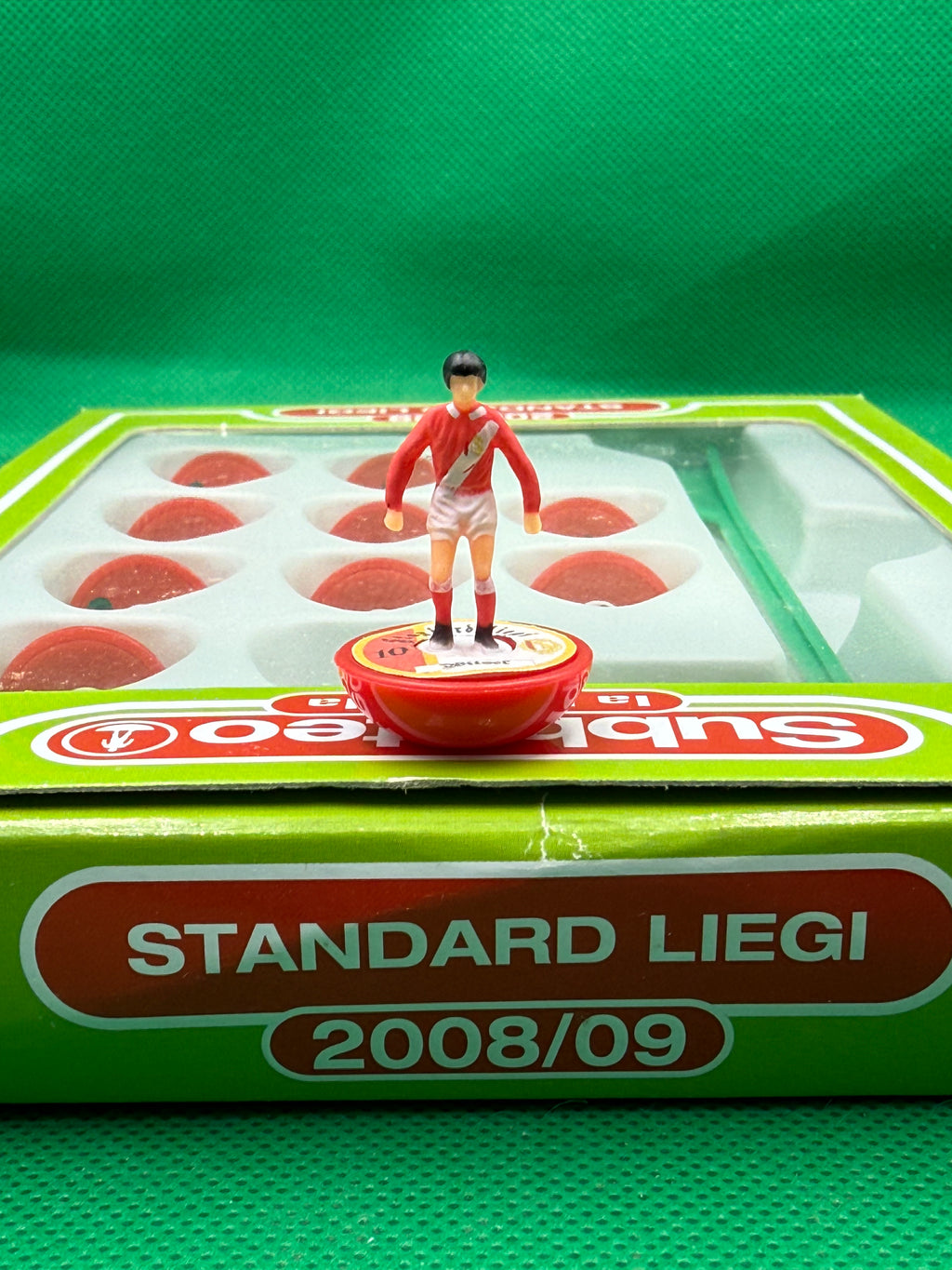 Subbuteo squadra Leggenda Lw Standard Liegi 2008/09 - con Libretto