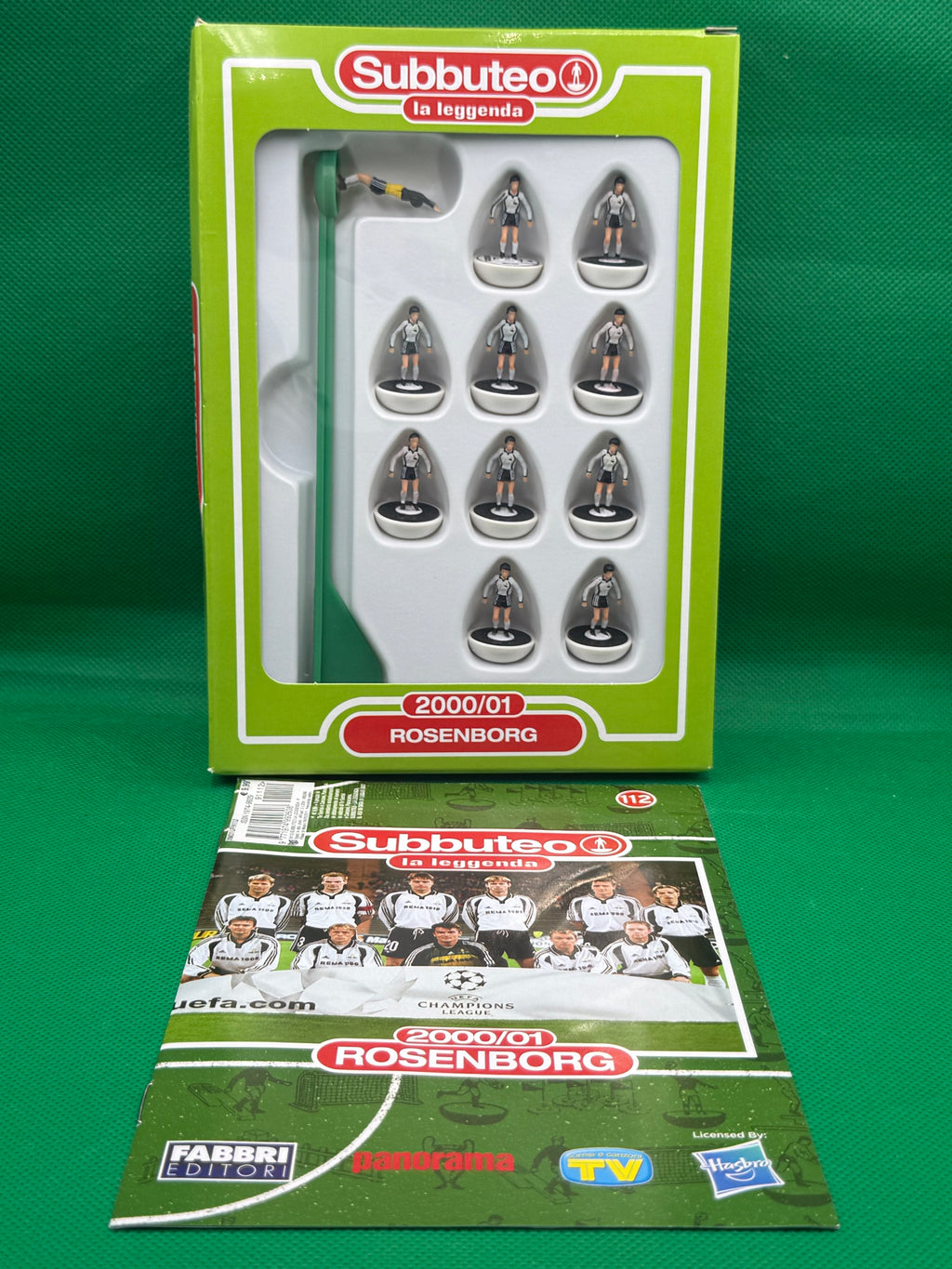 Subbuteo squadra Leggenda Lw Rosenborg 2000/01 - con Libretto