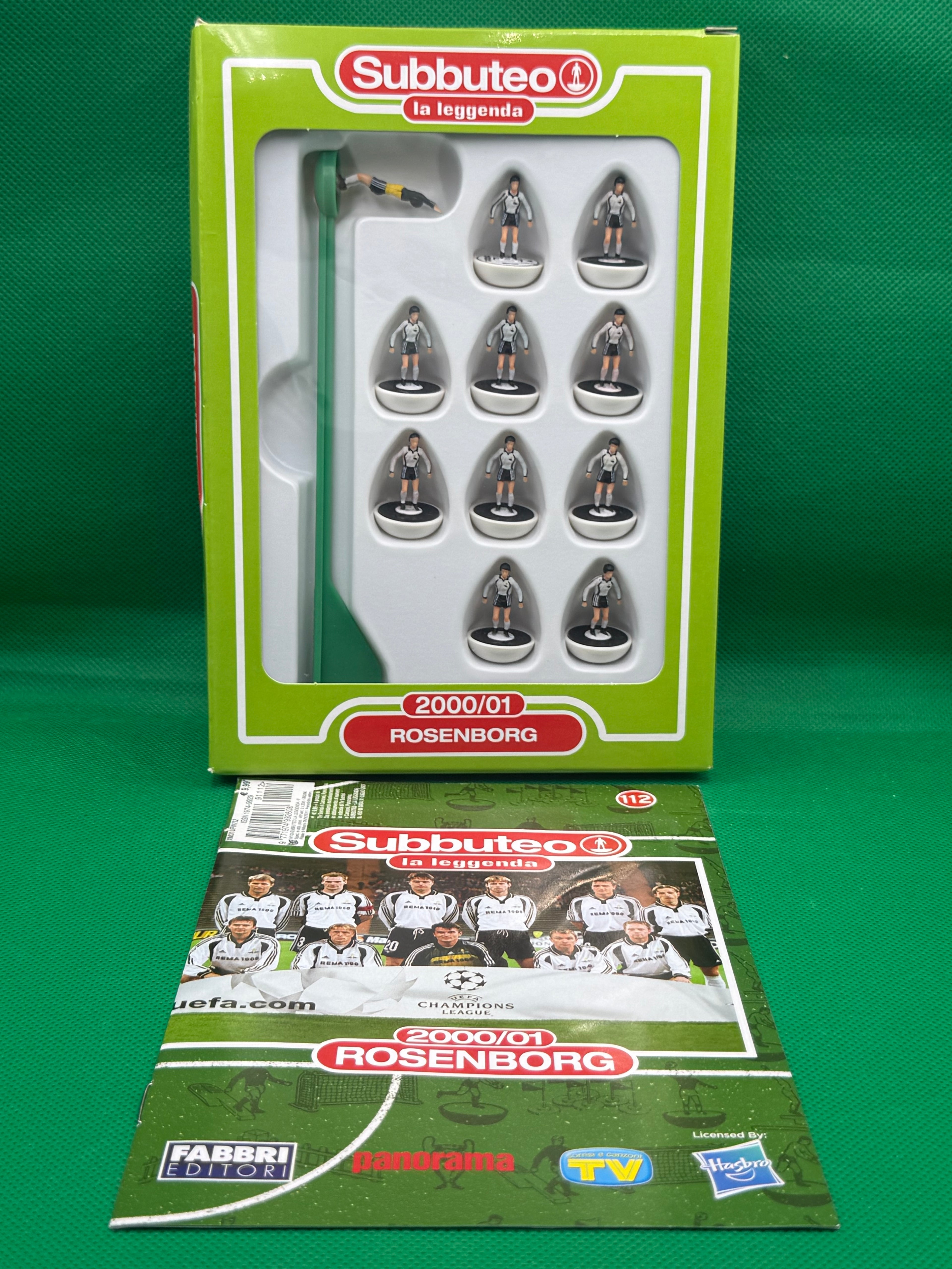 Subbuteo squadra Leggenda Lw Rosenborg 2000/01 - con Libretto