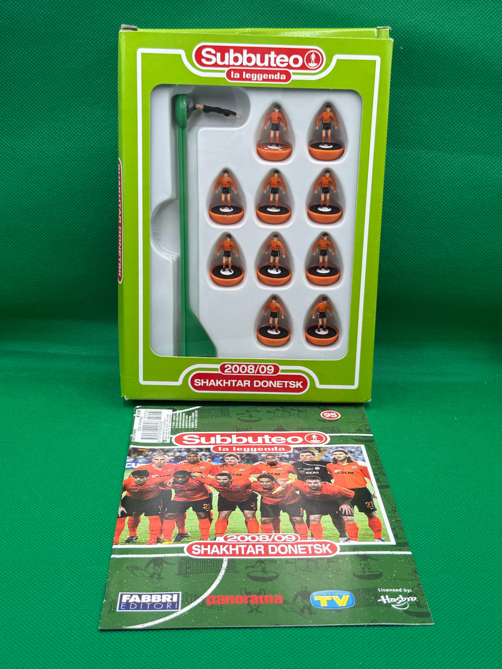 Subbuteo squadra Leggenda Lw Shakhtar Donetsk 2008/09 - con Libretto
