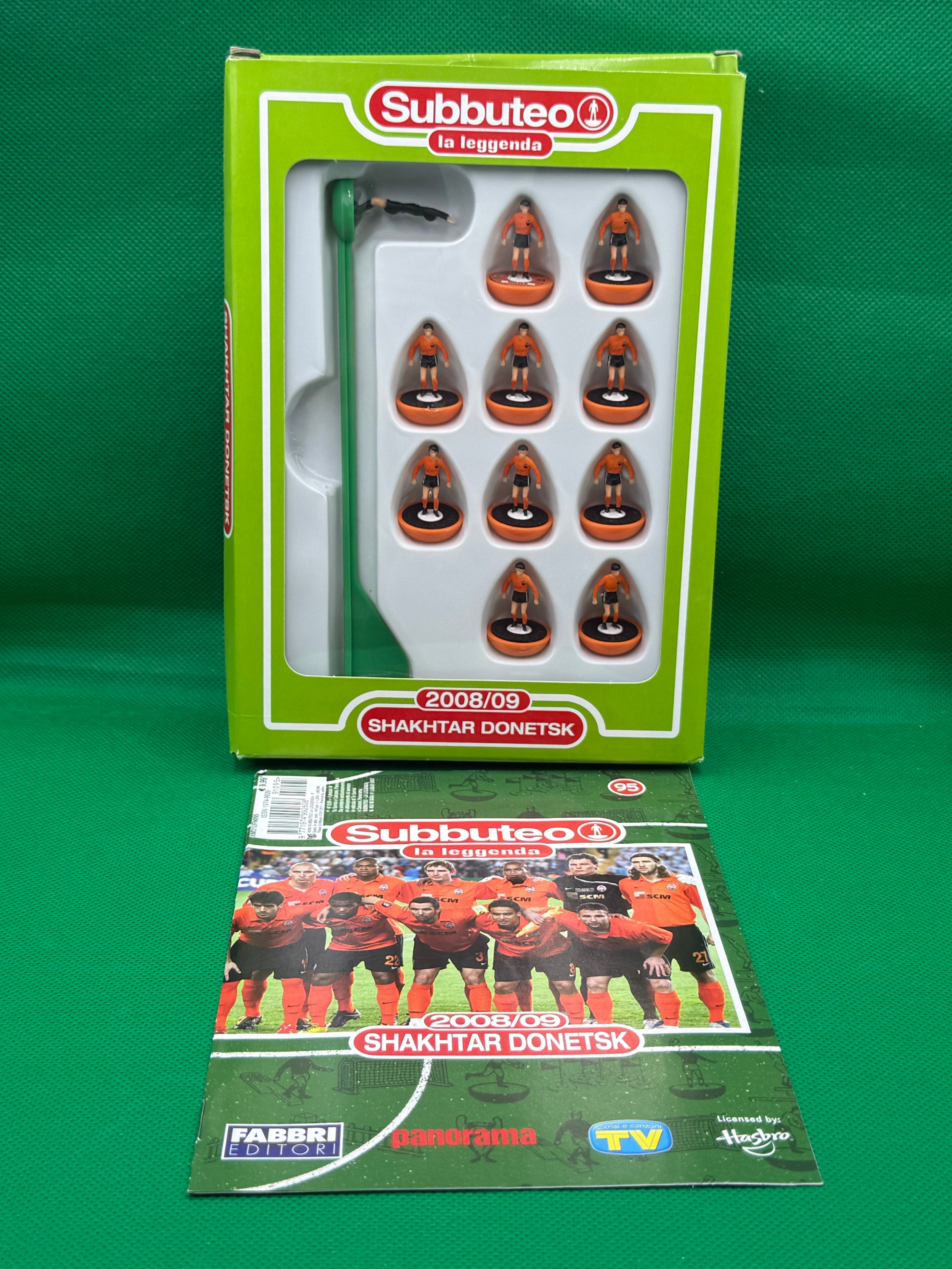 Subbuteo squadra Leggenda Lw Shakhtar Donetsk 2008/09 - con Libretto