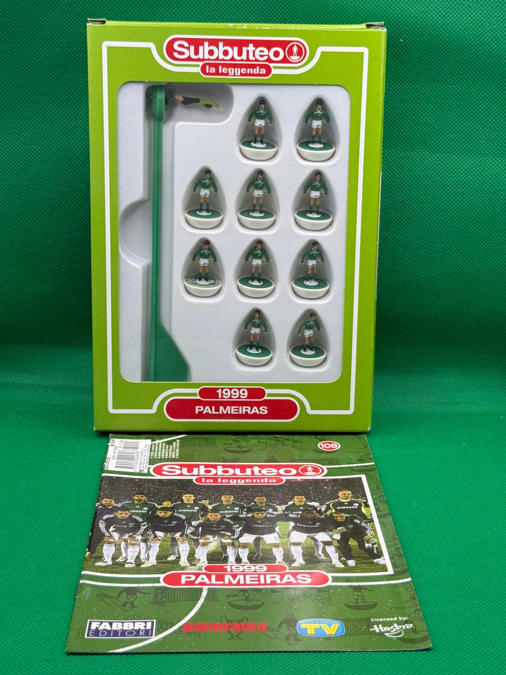 Subbuteo squadra Leggenda Lw Palmeiras 1999 - con Libretto