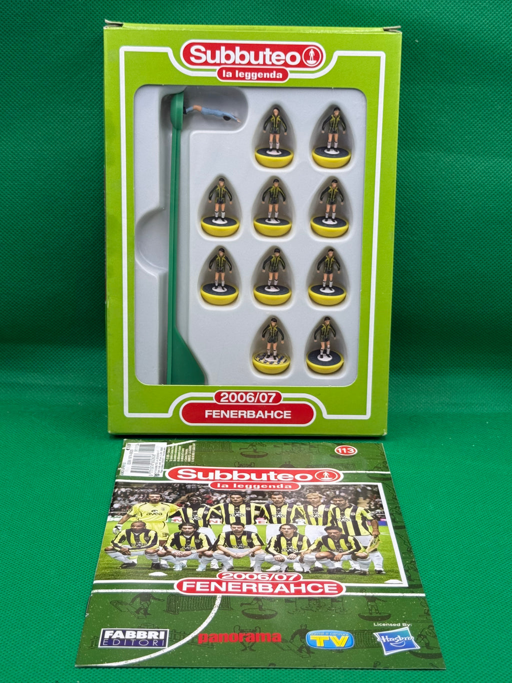 Subbuteo squadra Leggenda Lw Fenerbahce 2006/07 - con Libretto