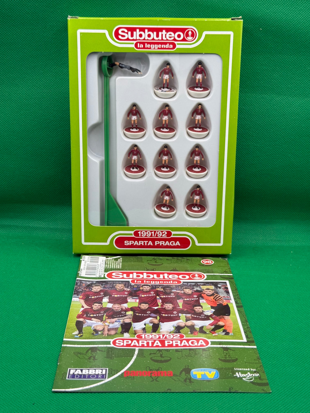 Subbuteo squadra Leggenda Lw Sparta Praga 1991/92 - con Libretto