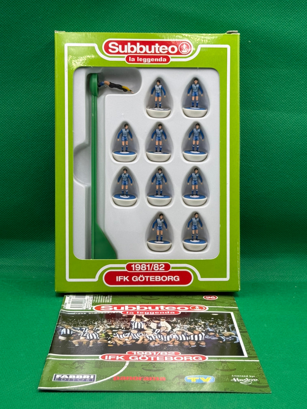 Subbuteo squadra Leggenda Lw IFK Goteborg 1981/82 - con Libretto