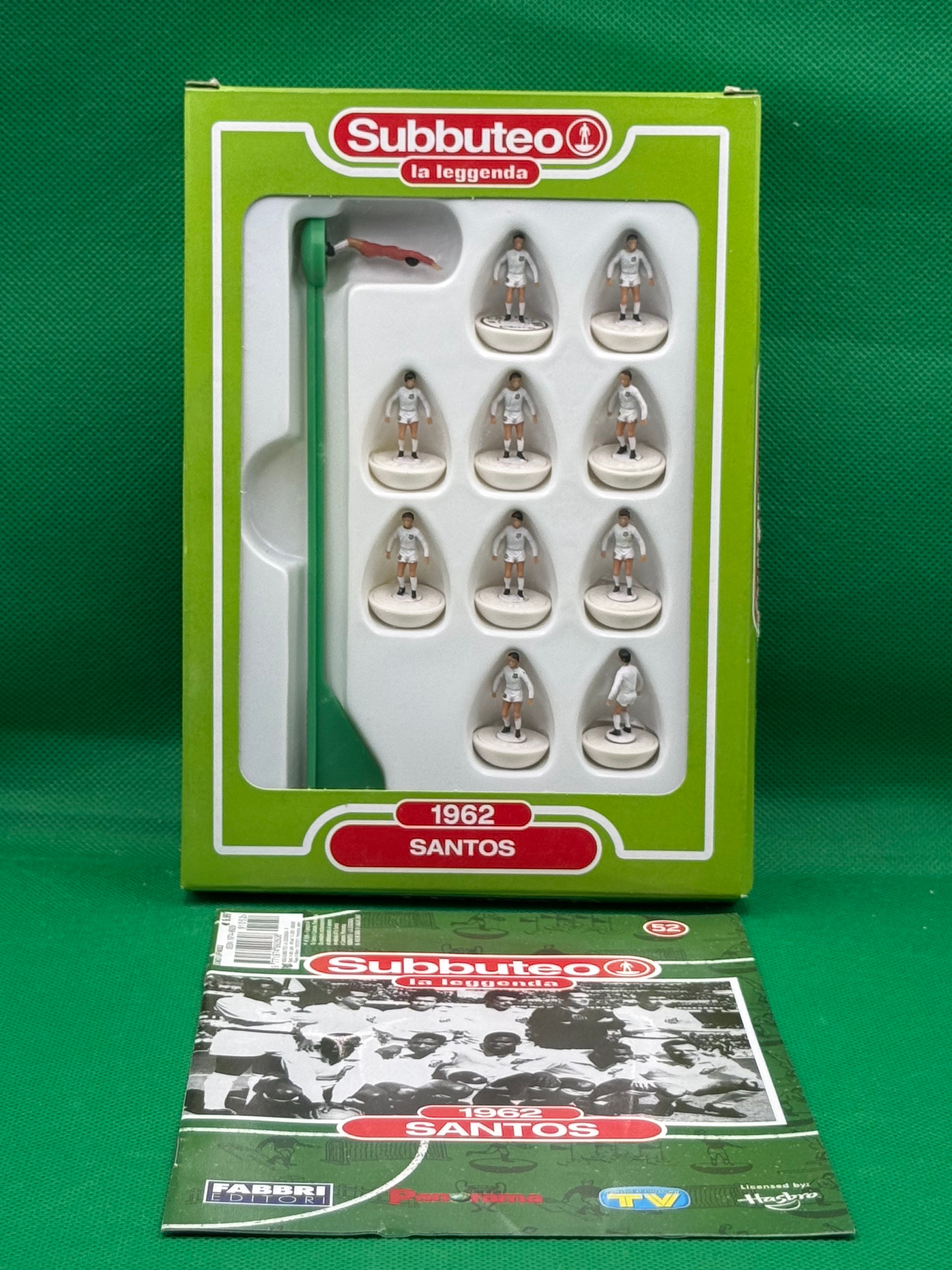 Subbuteo squadra Leggenda Lw Santos 1962 - con Libretto