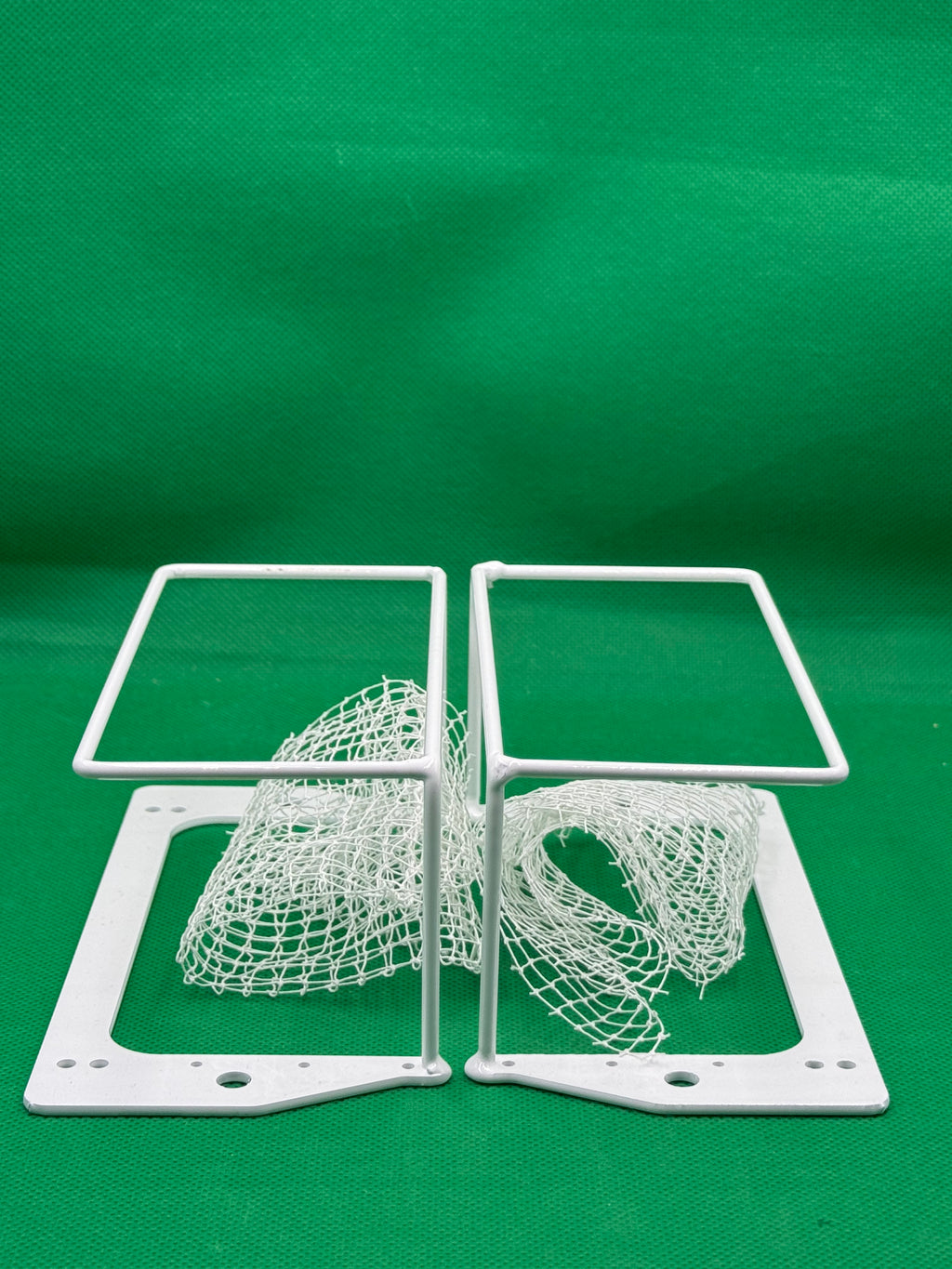 Subbuteo coppia di porte in metallo Evo