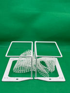 Subbuteo coppia di porte in metallo Evo