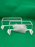 Subbuteo coppia di porte in metallo Evo