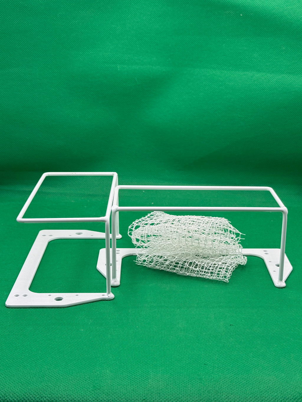 Subbuteo coppia di porte in metallo Evo