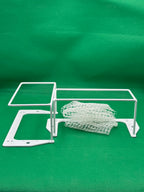 Subbuteo coppia di porte in metallo Evo