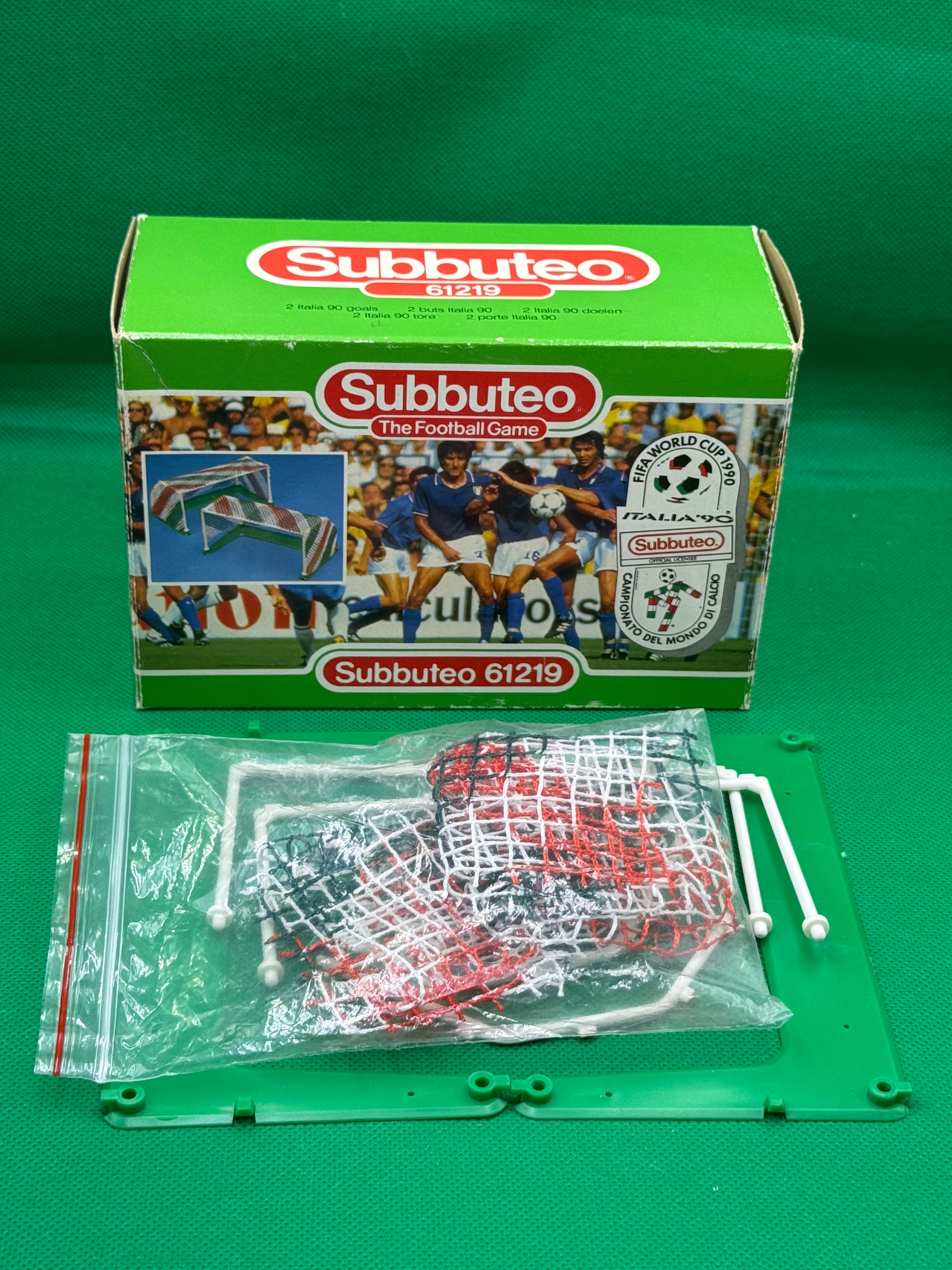 Subbuteo coppia di porte Italia'90 61219