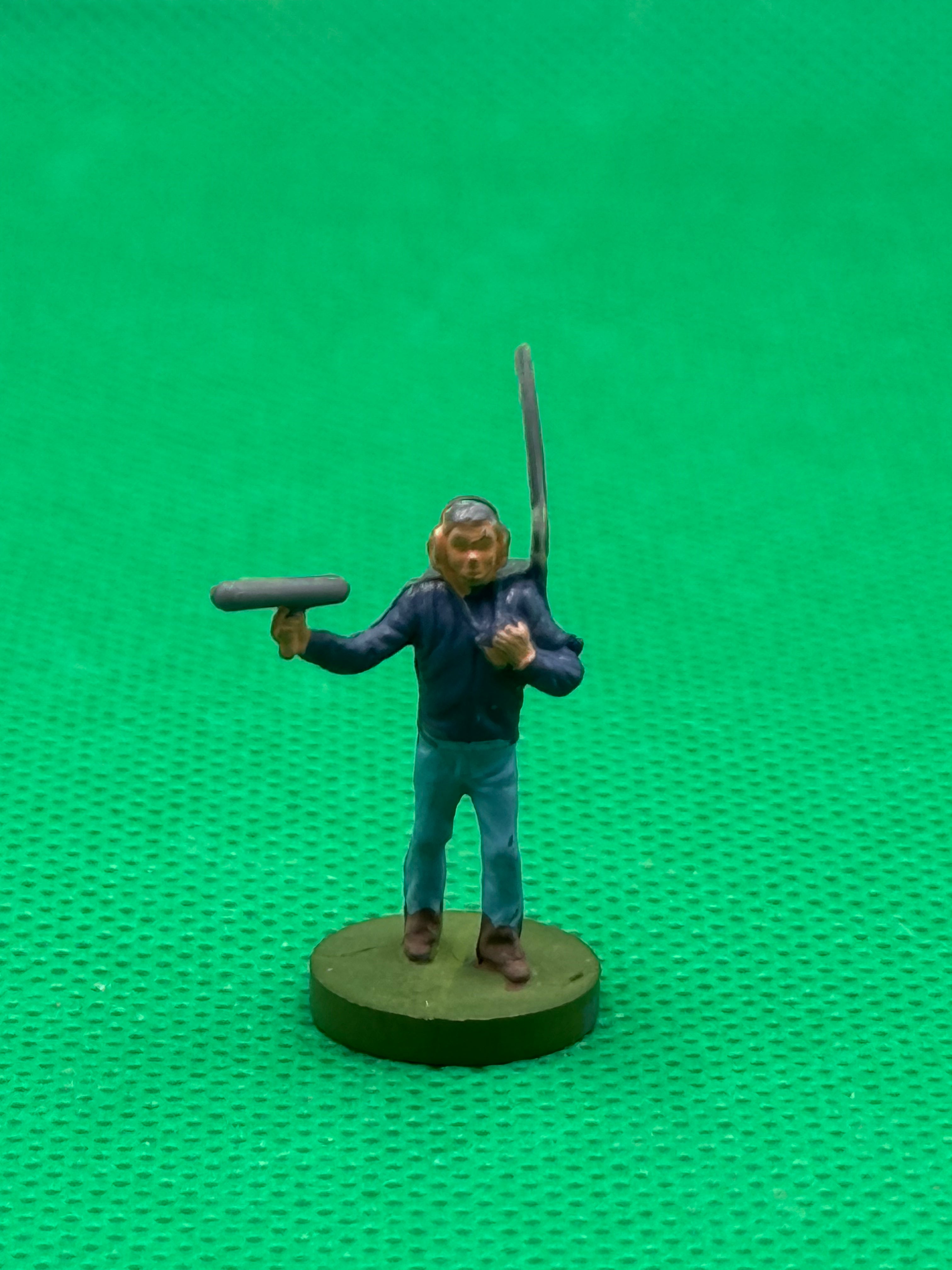 Subbuteo personaggio stadio microfonista