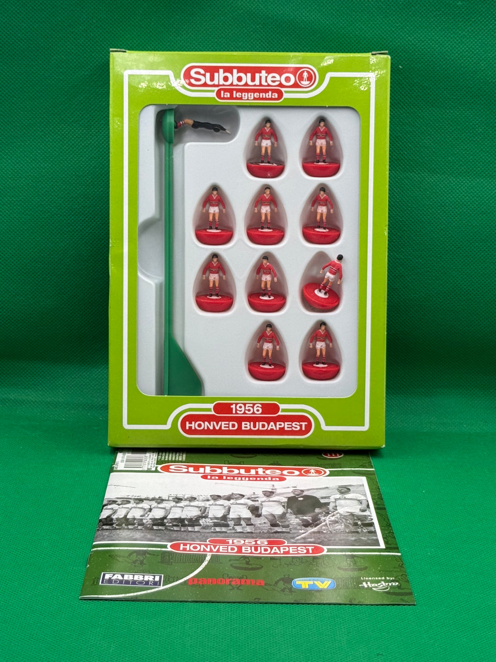Subbuteo squadra Leggenda Lw Honved Budapest 1956 - con Libretto