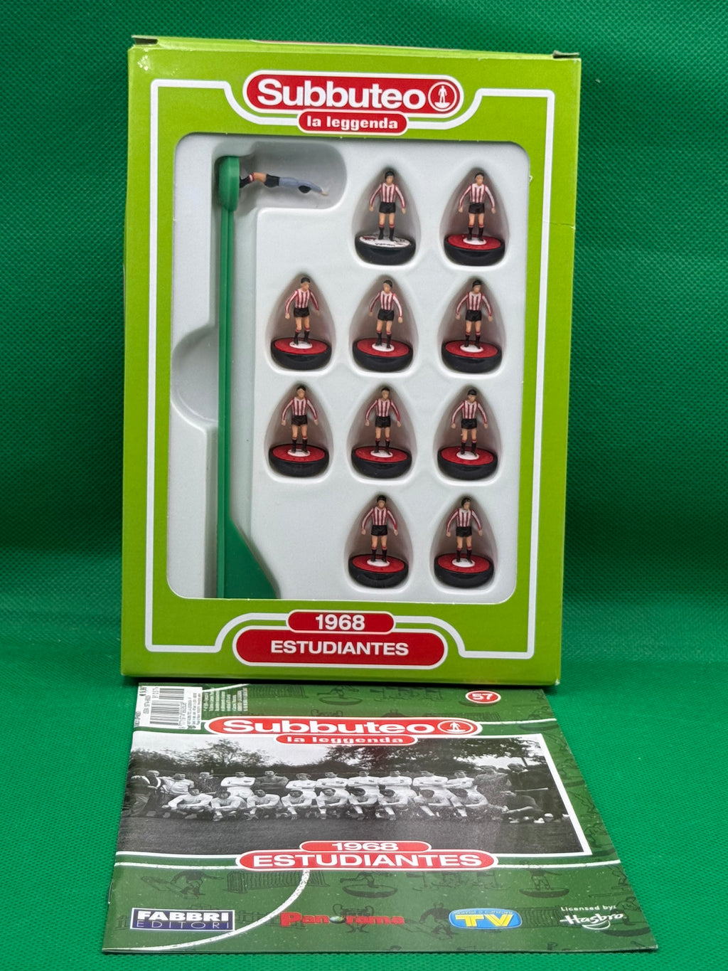 Subbuteo squadra Leggenda Lw Estudiantes 1968 - con Libretto