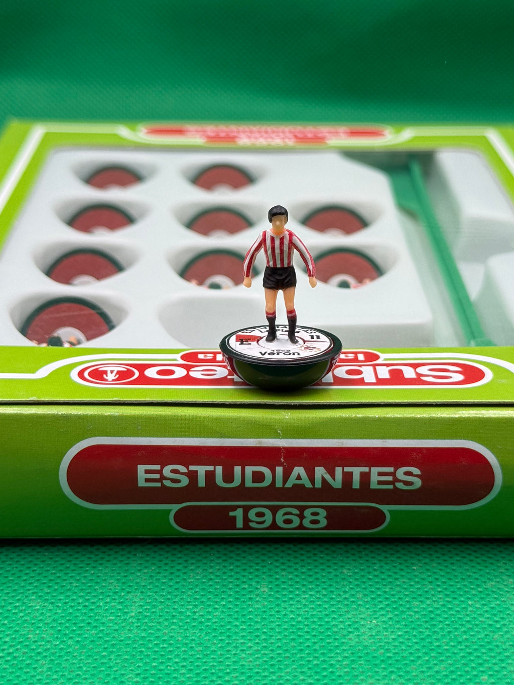 Subbuteo squadra Leggenda Lw Estudiantes 1968 - con Libretto