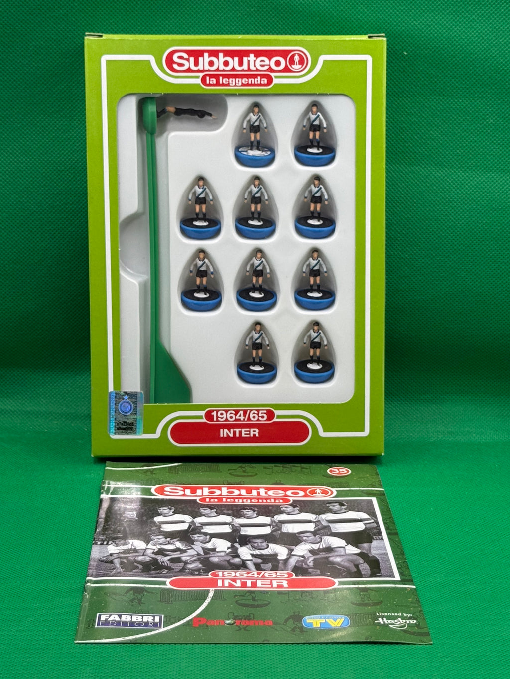 Subbuteo squadra Leggenda Lw Inter 1964/65 - con Libretto