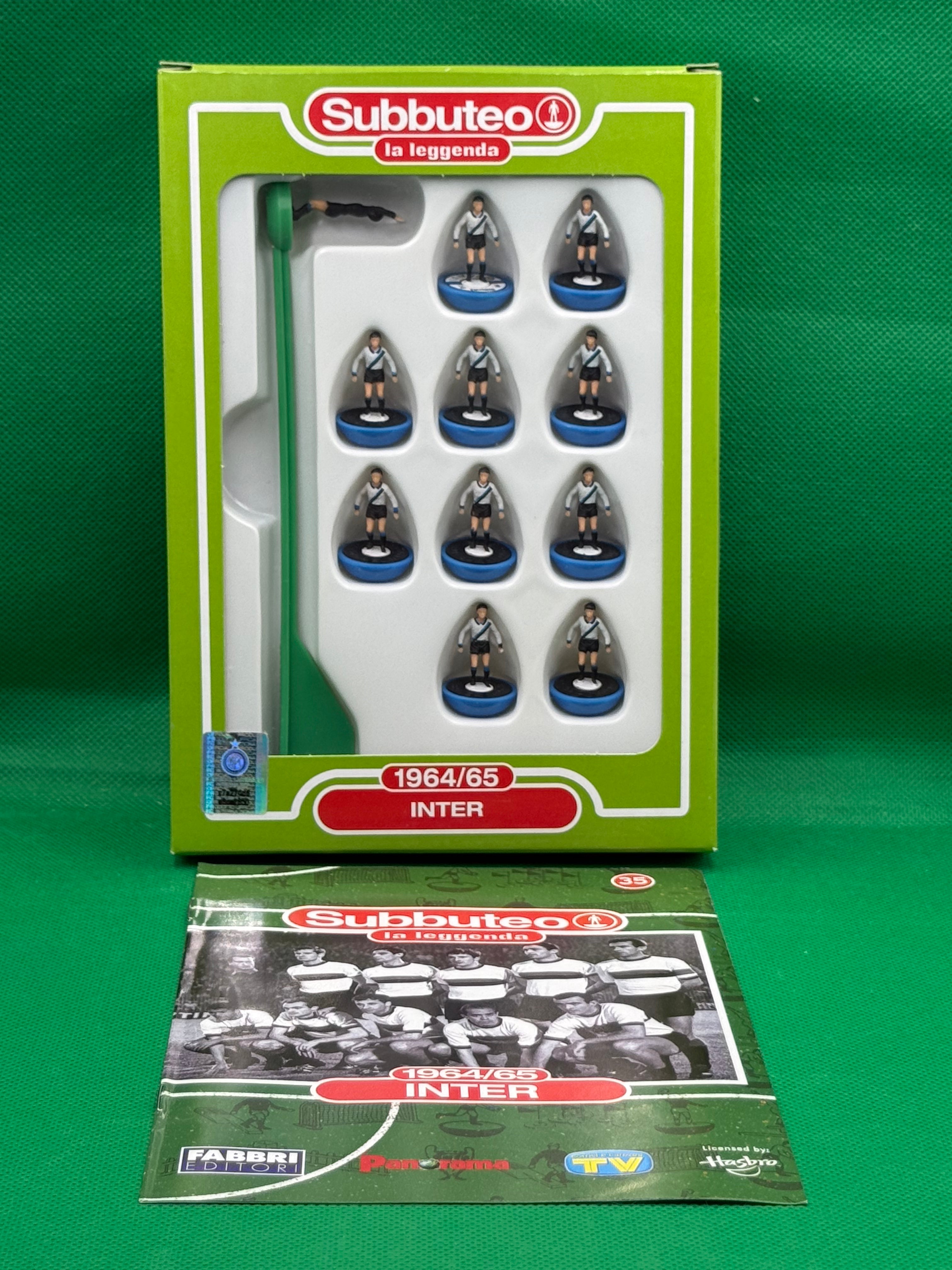 Subbuteo squadra Leggenda Lw Inter 1964/65 - con Libretto