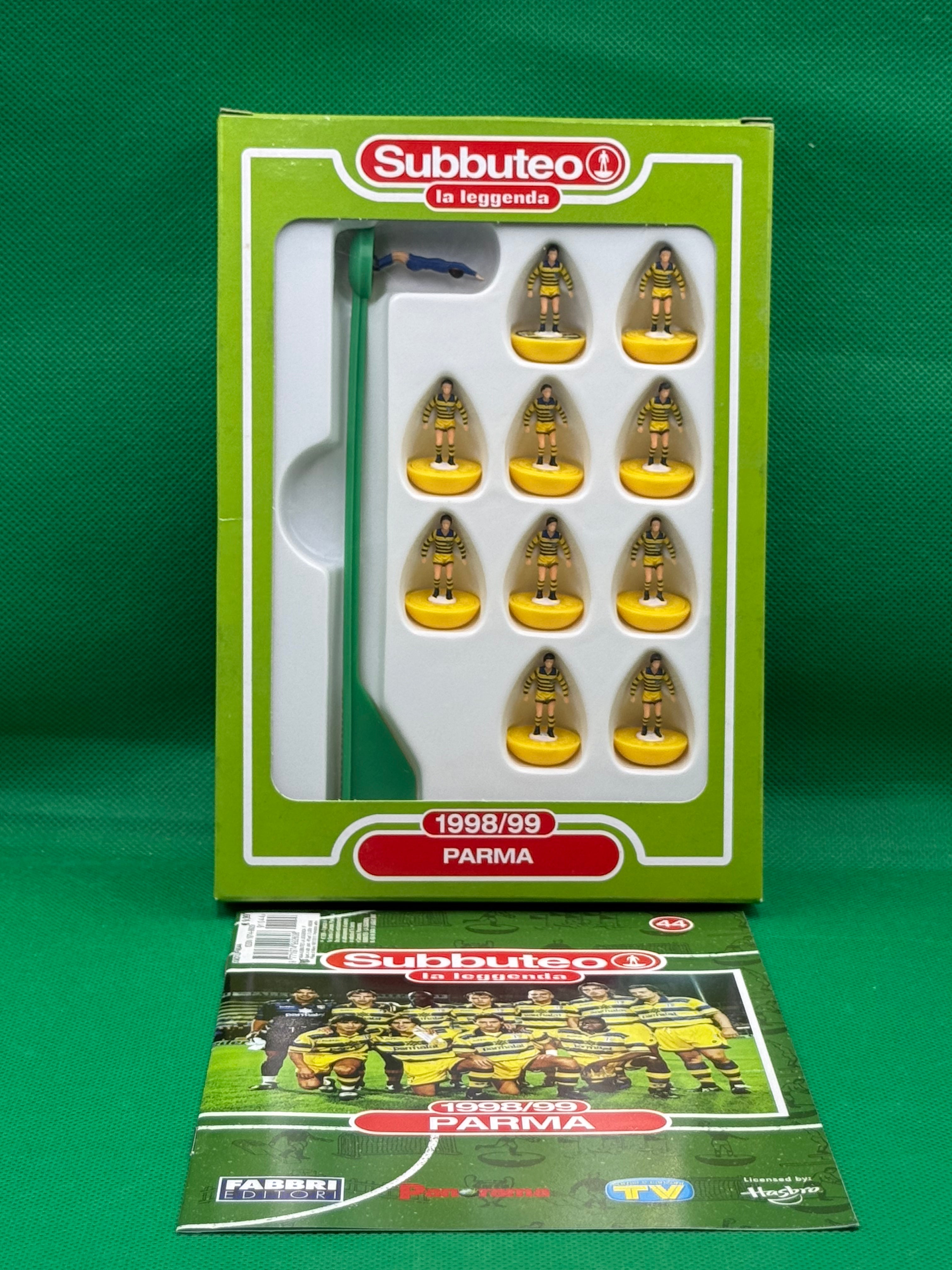 Subbuteo squadra Leggenda Lw Parma 1998/99 - con Libretto