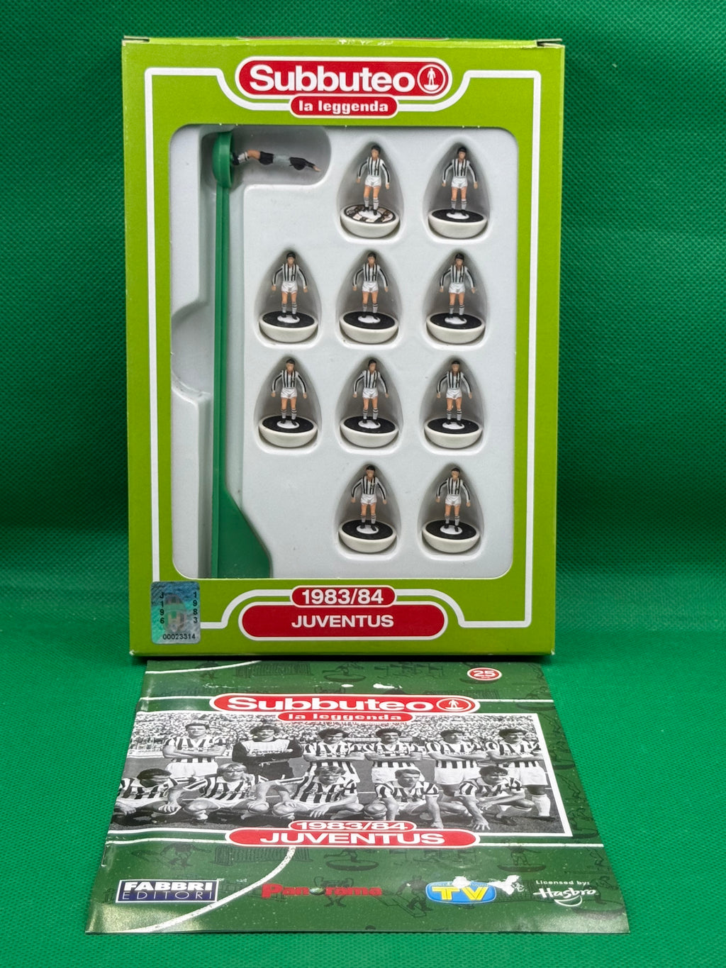 Subbuteo squadra Leggenda Lw Juventus 1983/84 - con Libretto