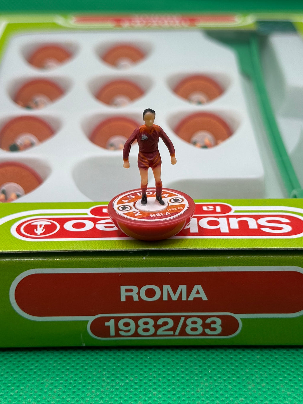 Subbuteo squadra Leggenda Lw Roma 1982/83 - con Libretto