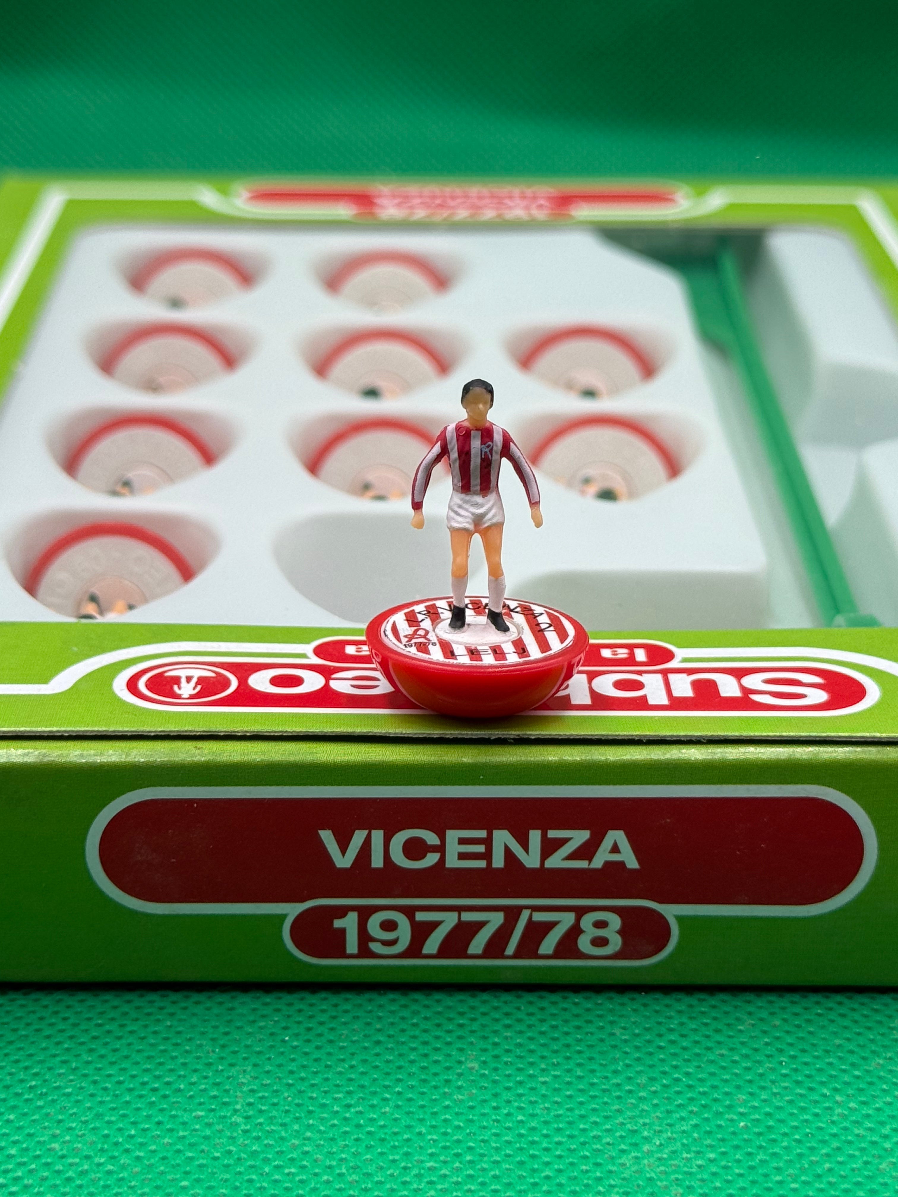 Subbuteo squadra Leggenda Lw Vicenza 1977/78 - con Libretto