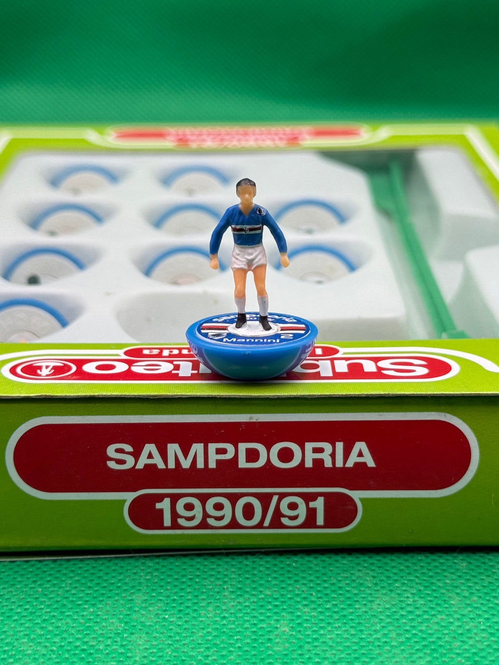 Subbuteo squadra Leggenda Lw Sampdoria 1990/91 - con Libretto