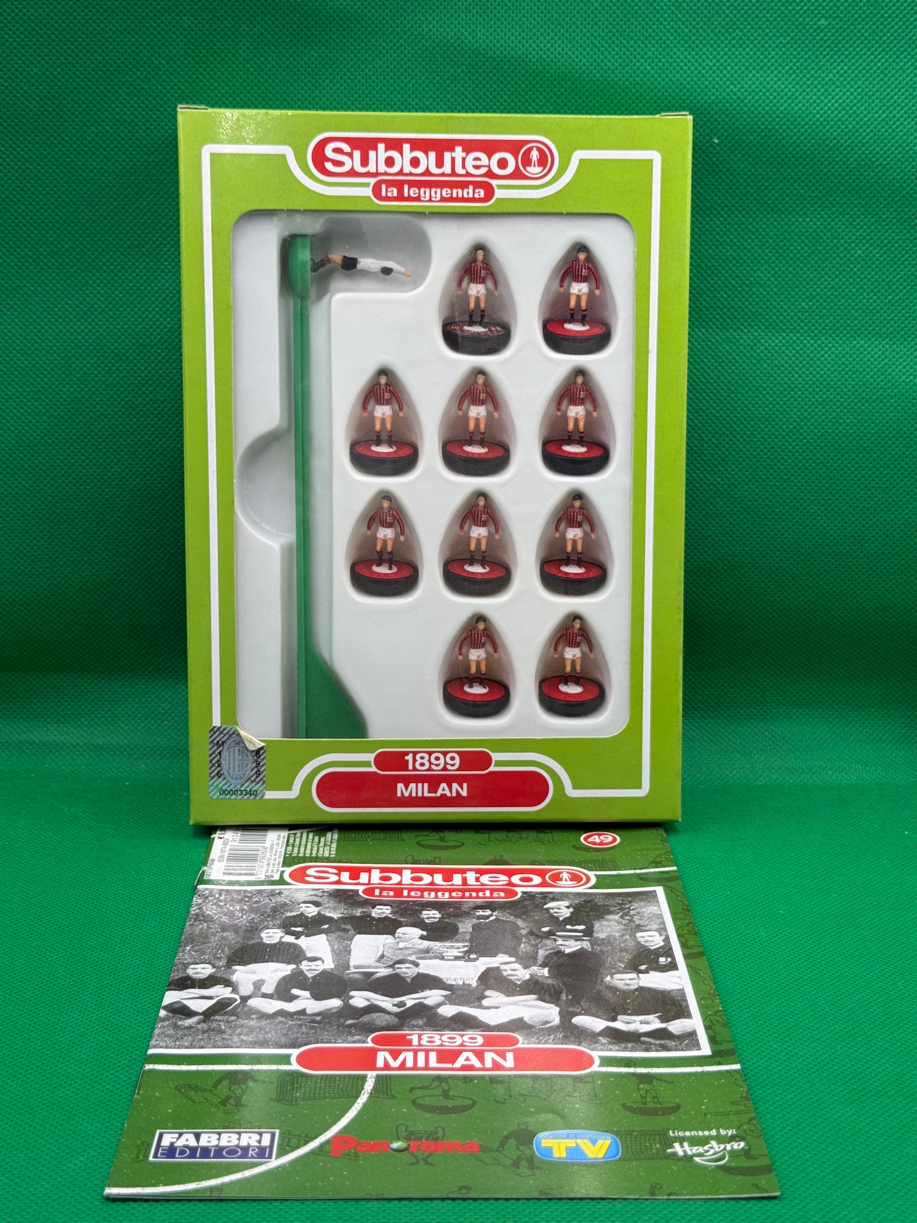 Subbuteo squadra Leggenda Lw Milan 1899 - con Libretto