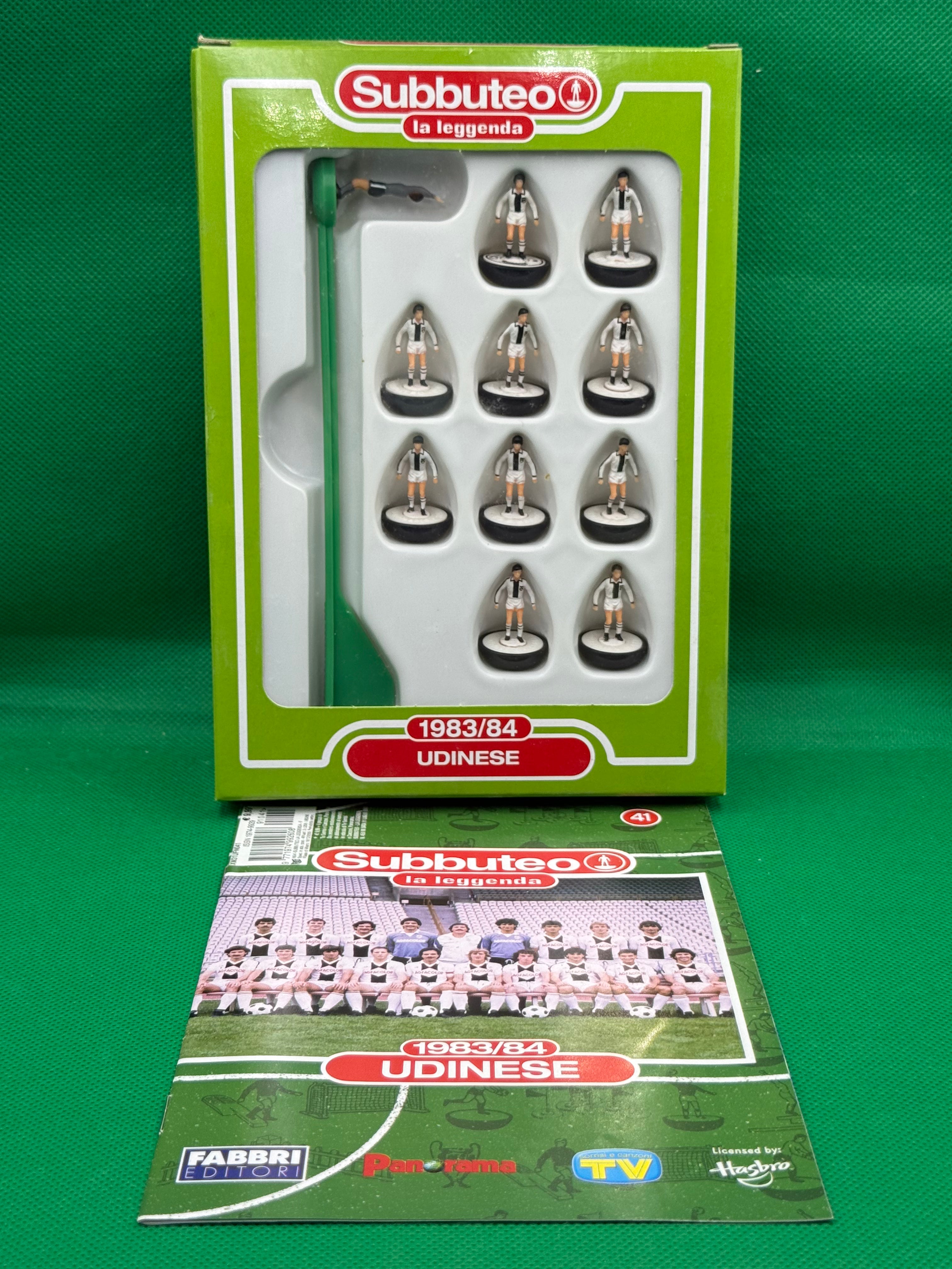 Subbuteo squadra Leggenda Lw Udinese 1983/84 - con Libretto
