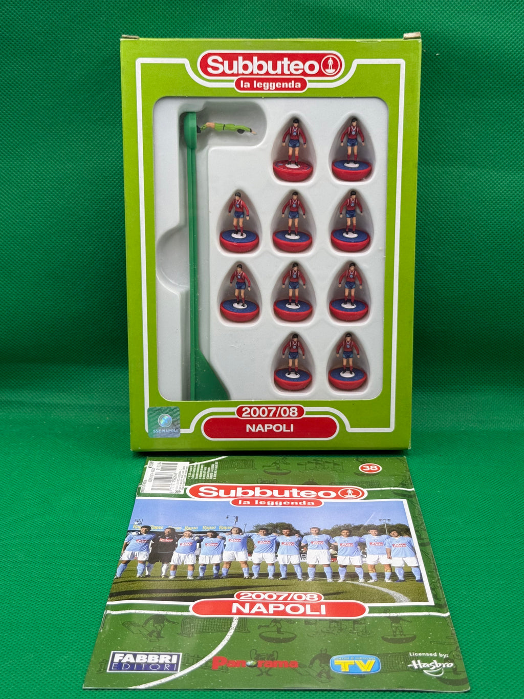 Subbuteo squadra Leggenda Lw Napoli 2007/08 - con Libretto
