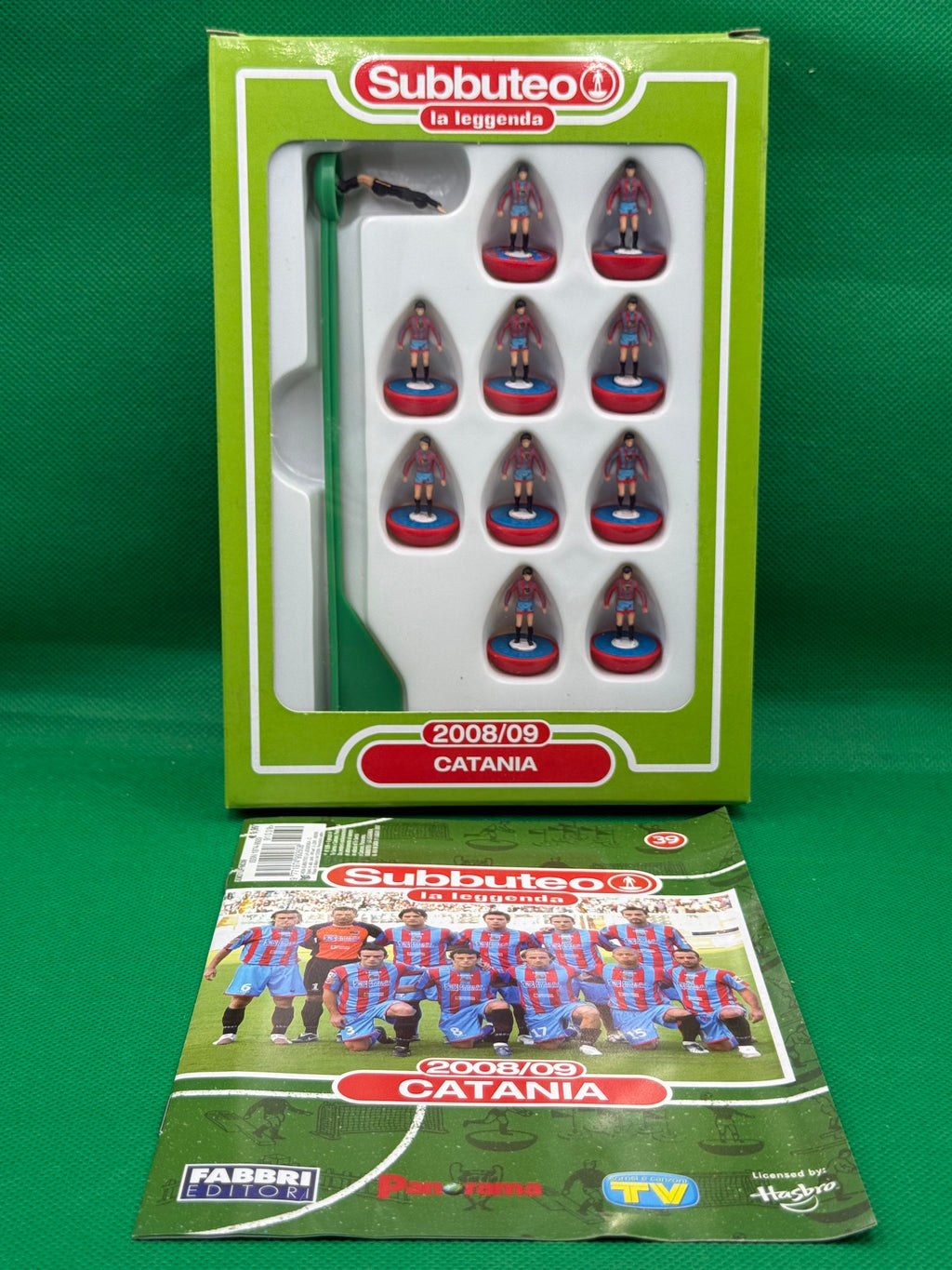 Subbuteo squadra Leggenda Lw Catania 2008/09 - con Libretto