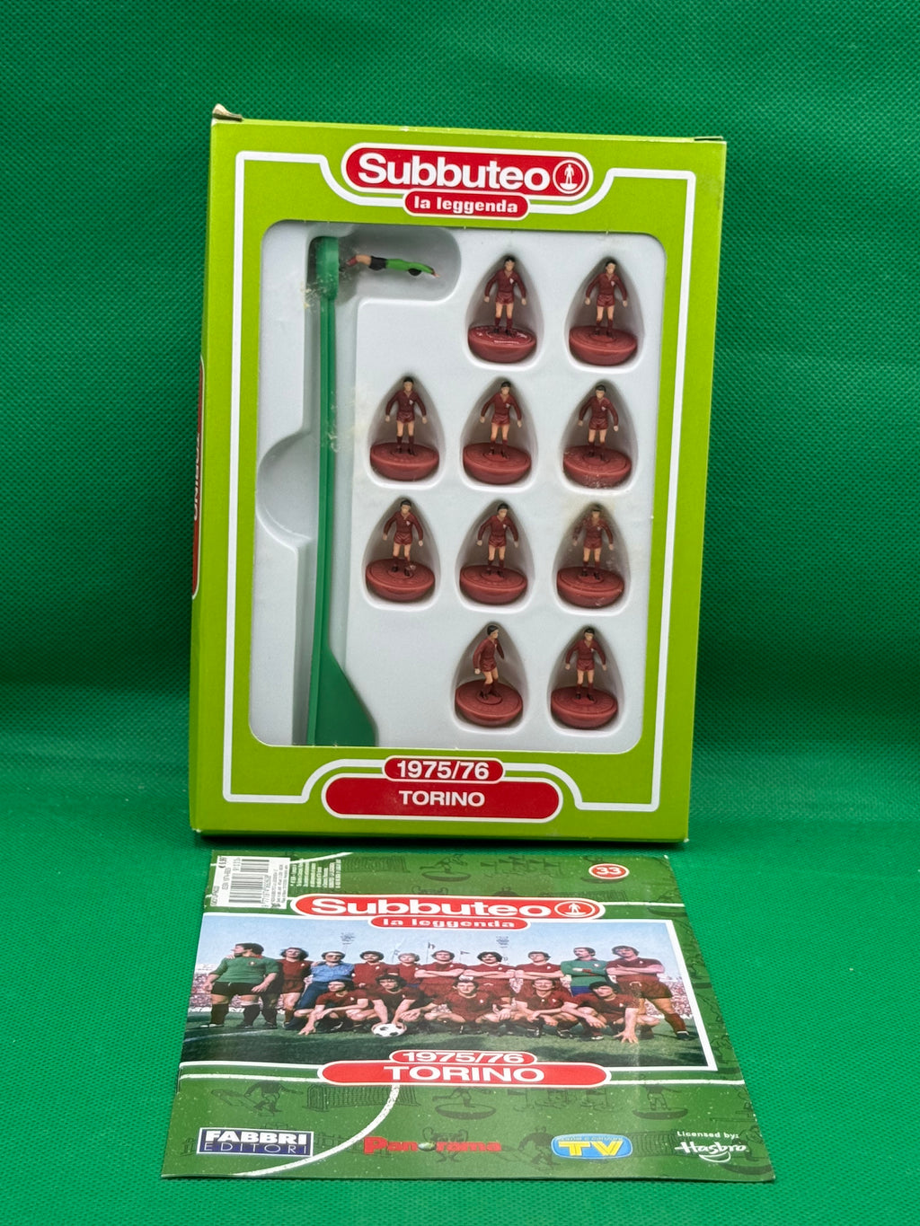 Subbuteo squadra Leggenda Lw Torino 1975/76 - con Libretto