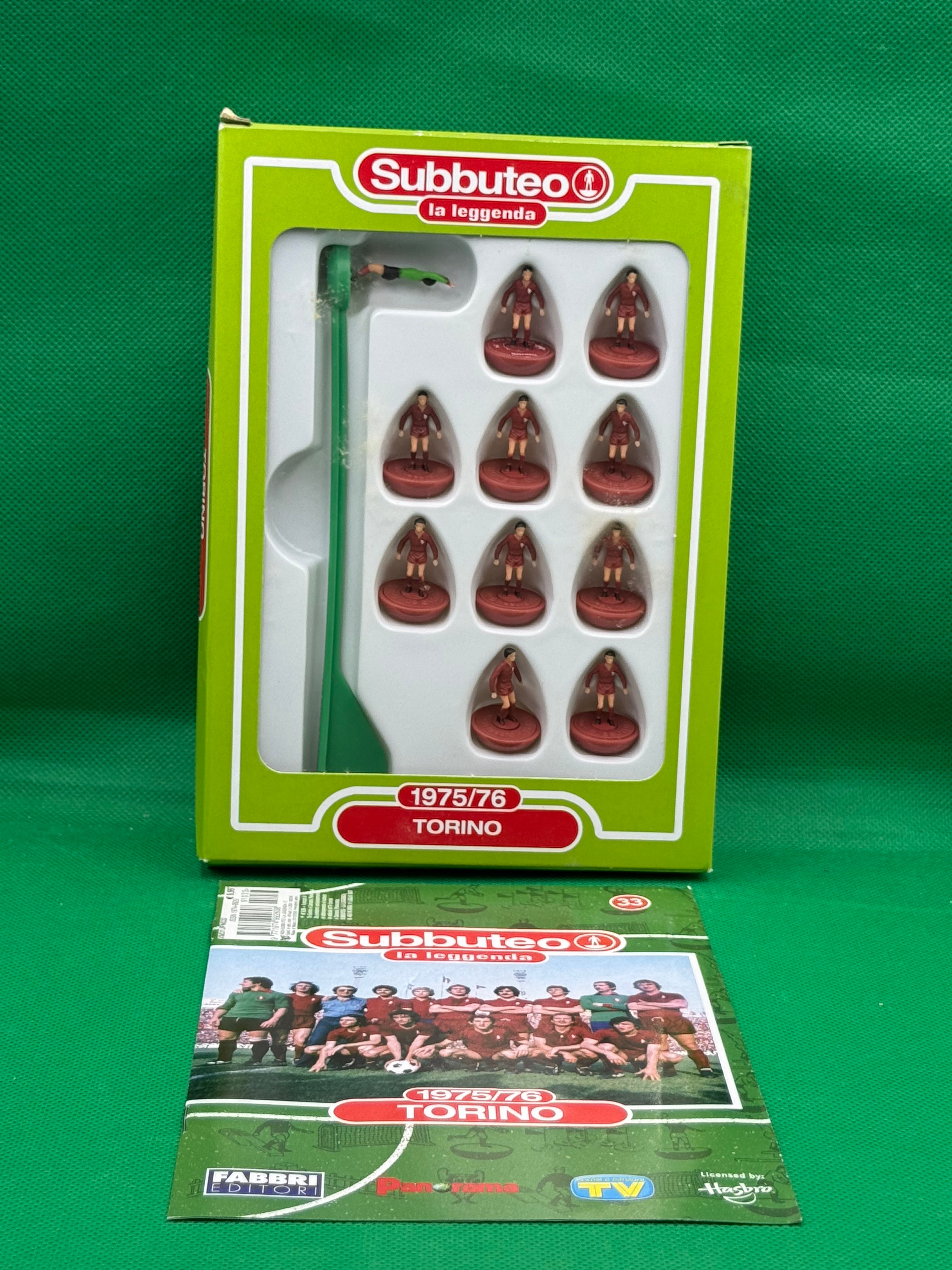 Subbuteo squadra Leggenda Lw Torino 1975/76 - con Libretto