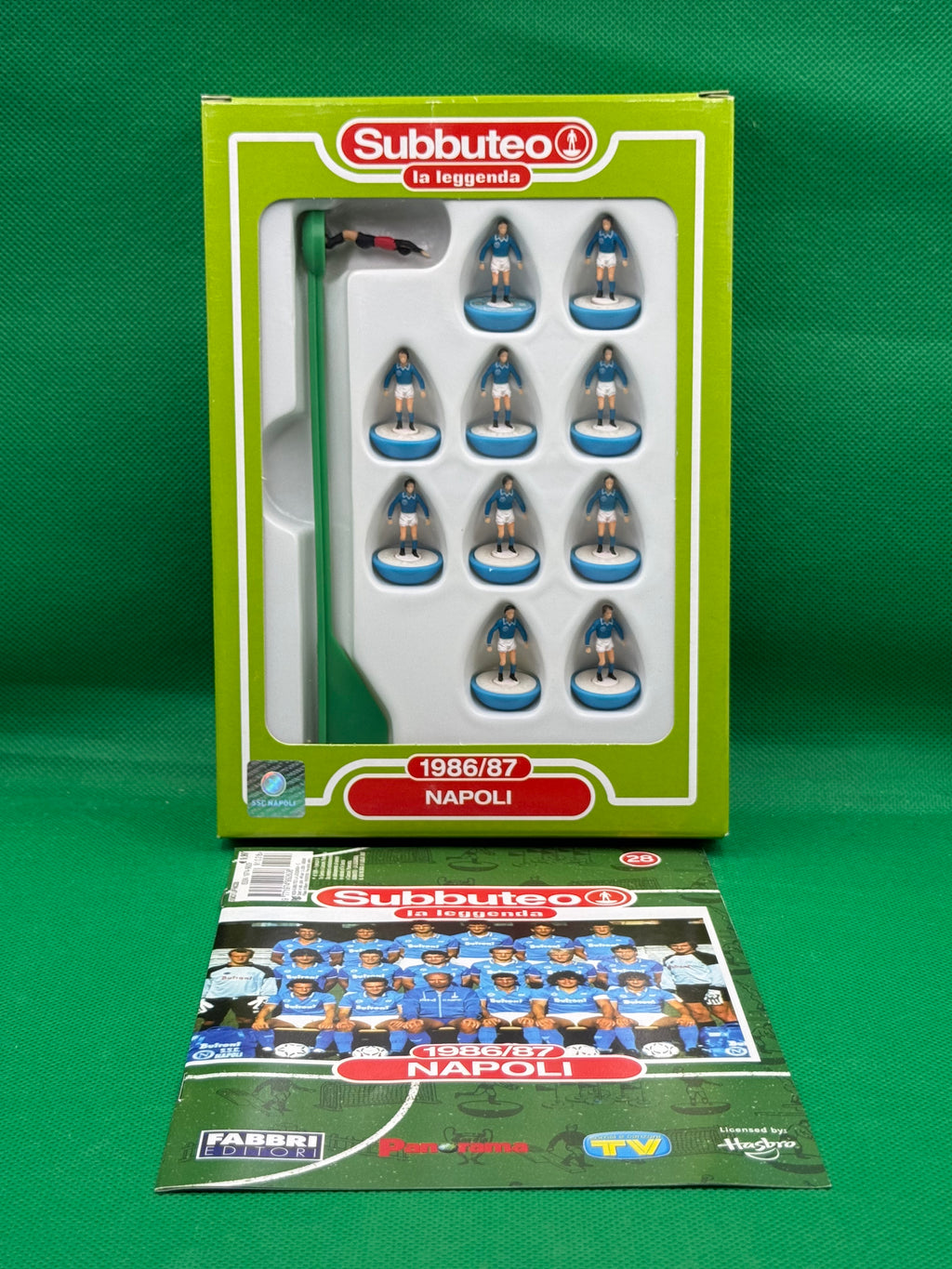 Subbuteo squadra Leggenda Lw Napoli 1986/87 - con Libretto