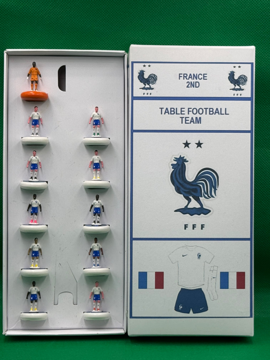 Squadra calcio Tavolo Francia 2nd - Dipinta a mano