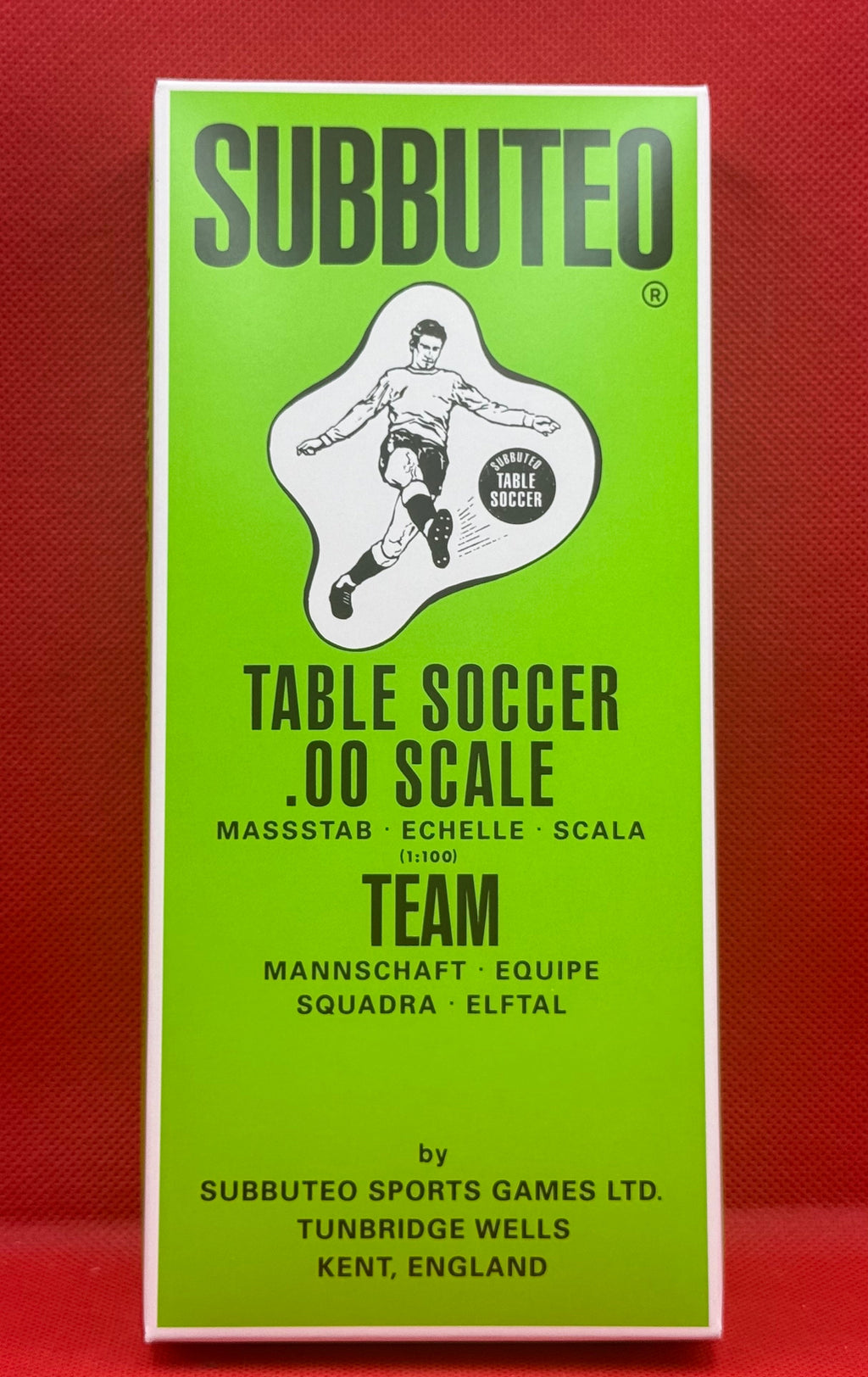 Subbuteo Box replica HW