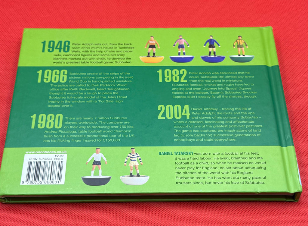 Subbuteo libro Flick to Kick