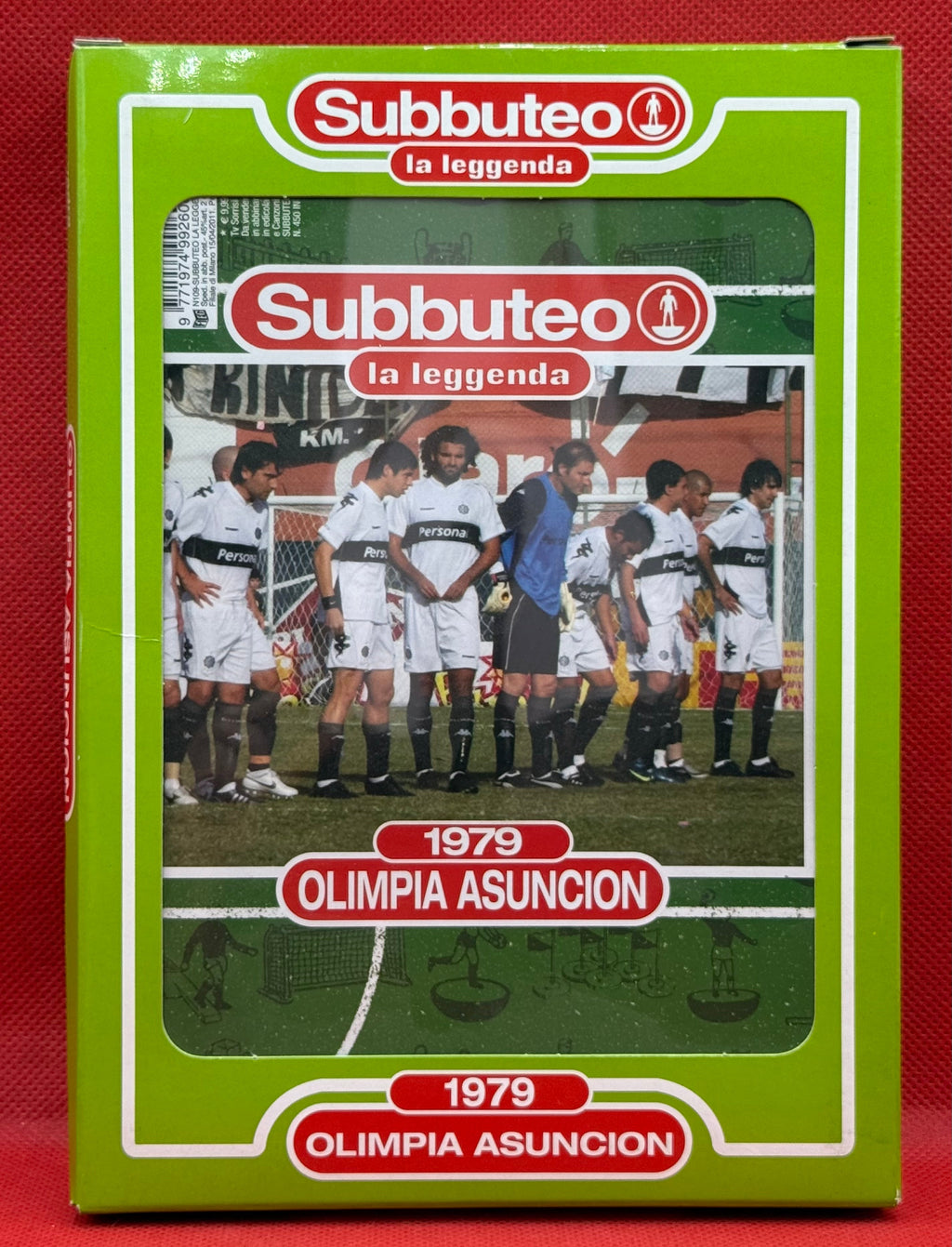 Subbuteo 'serie la Leggenda Lw' Olimpia Asuncion 1979 - con libretto