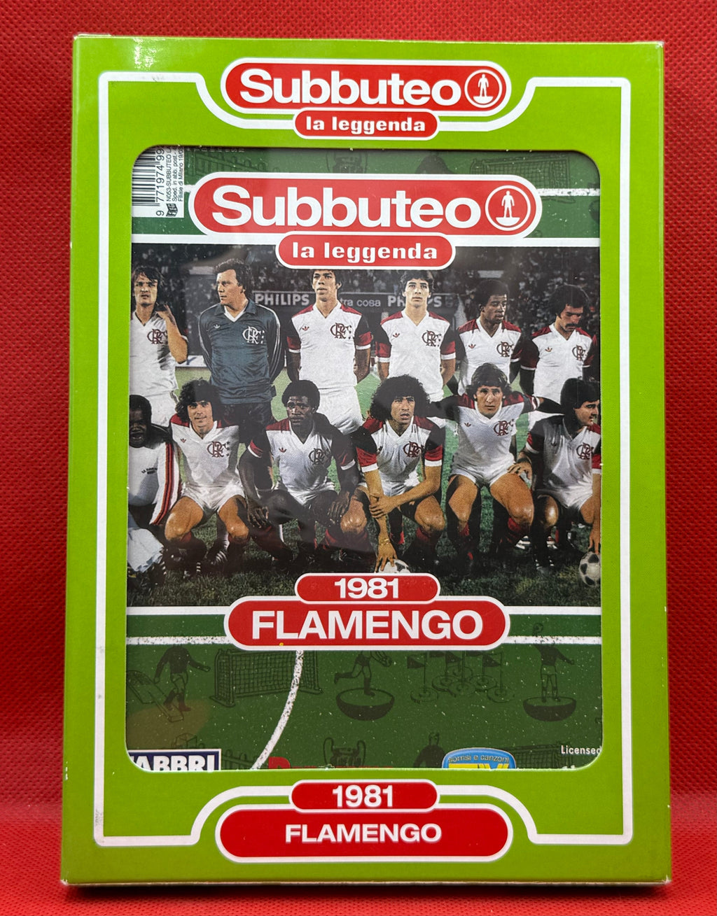 Subbuteo 'serie la Leggenda Lw' Flamengo 1981 - con libretto