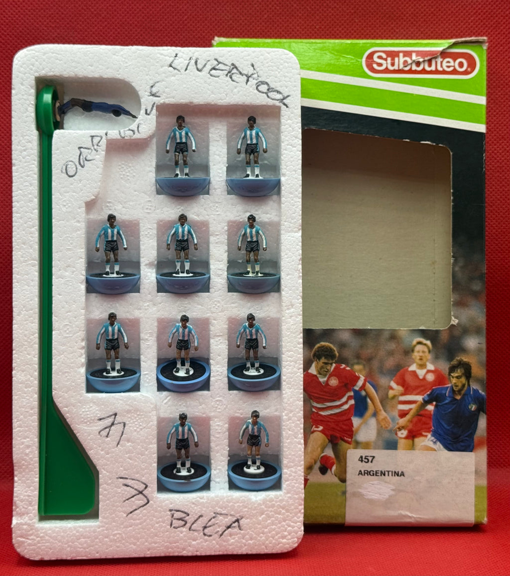 Subbuteo squadra Lw Argentina ref 457