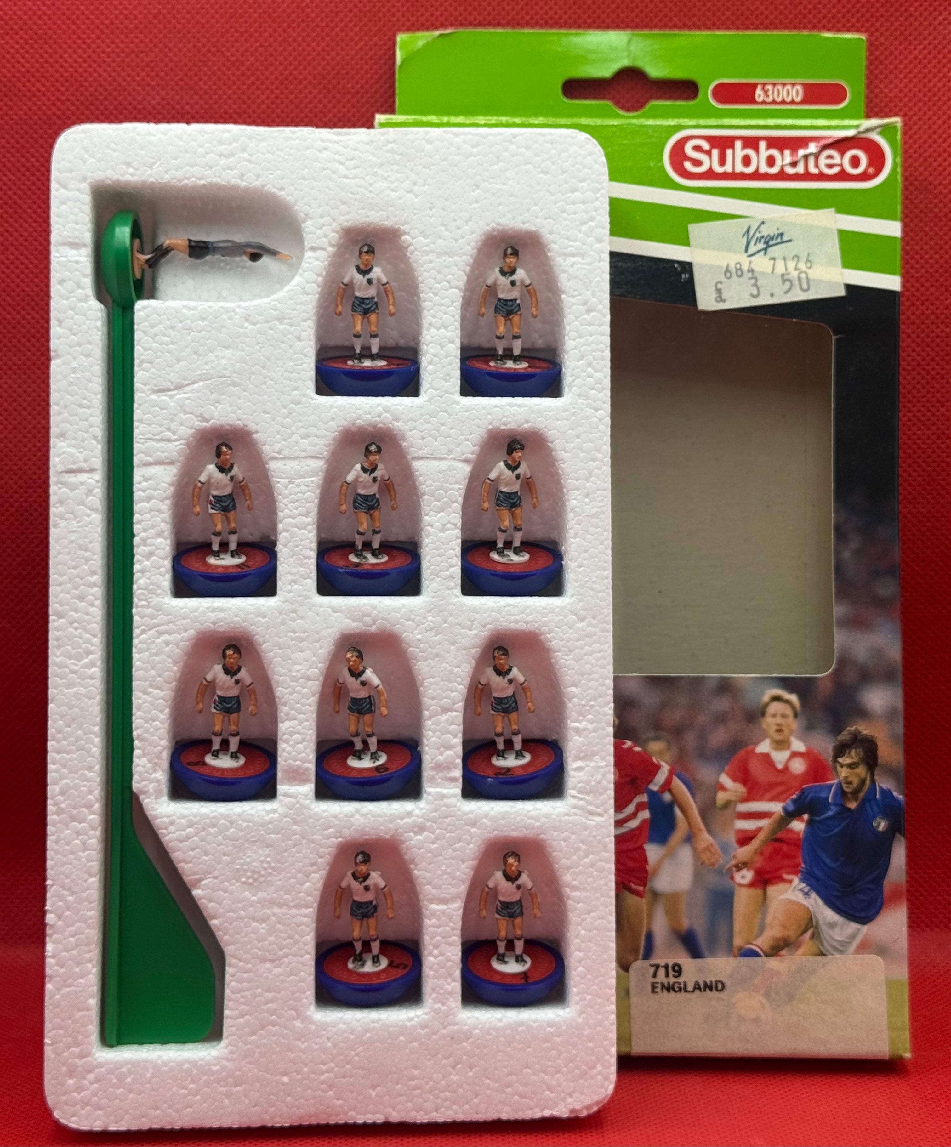 Subbuteo squadra Lw Inghilterra ref 719