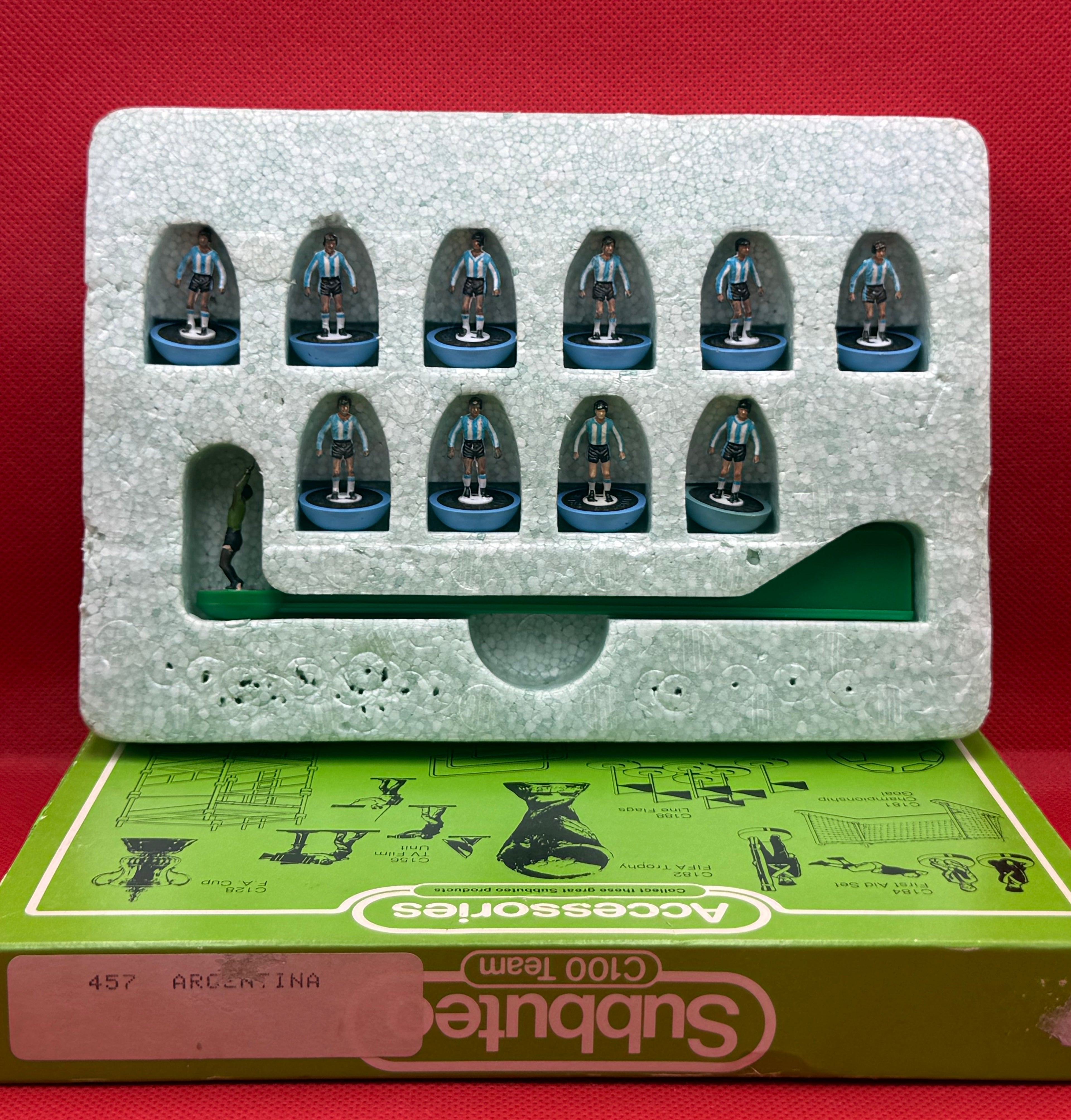 Subbuteo squadra Lw Argentina ref 457