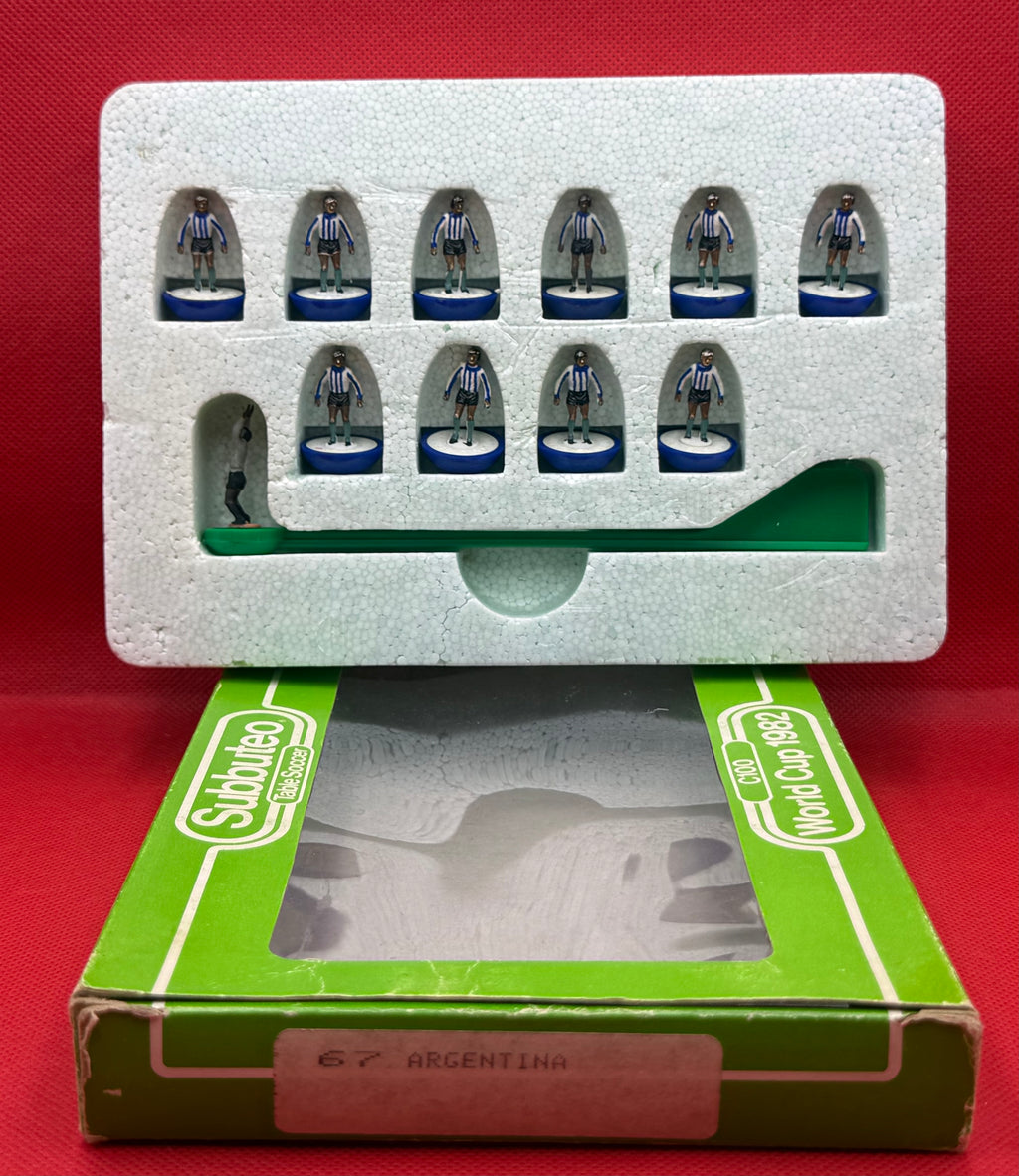 Subbuteo squadra LW Argentina ref 67 - World Cup 1982
