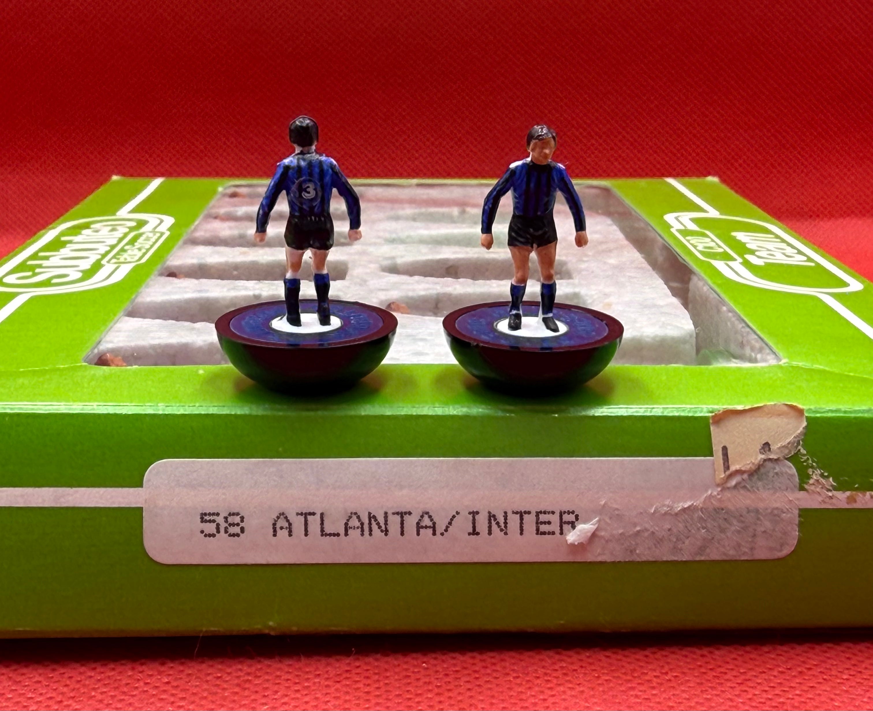 Subbuteo squadra LW Atalanta/Inter ref 58