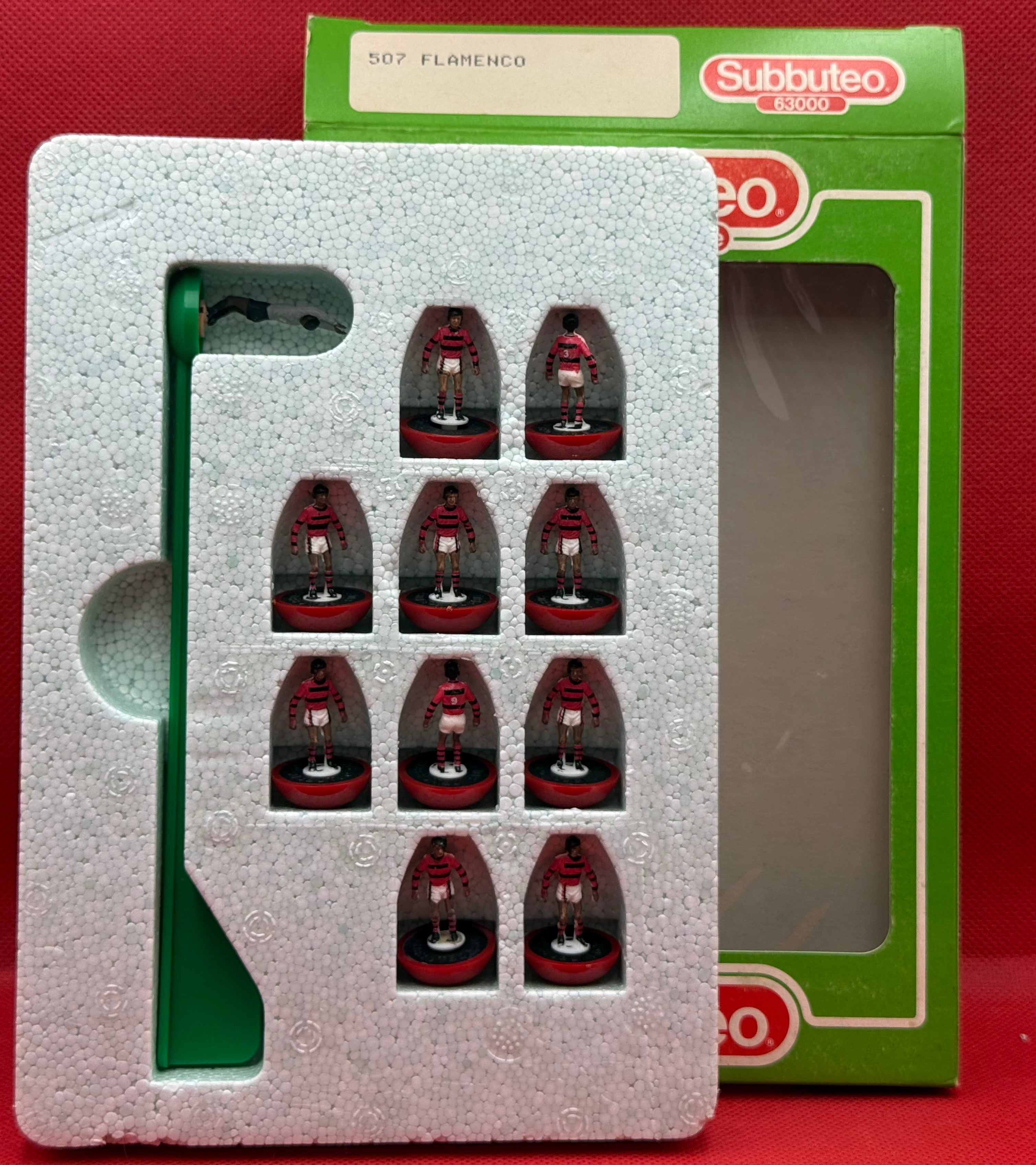 Subbuteo squadra Lw Flamengo ref 507