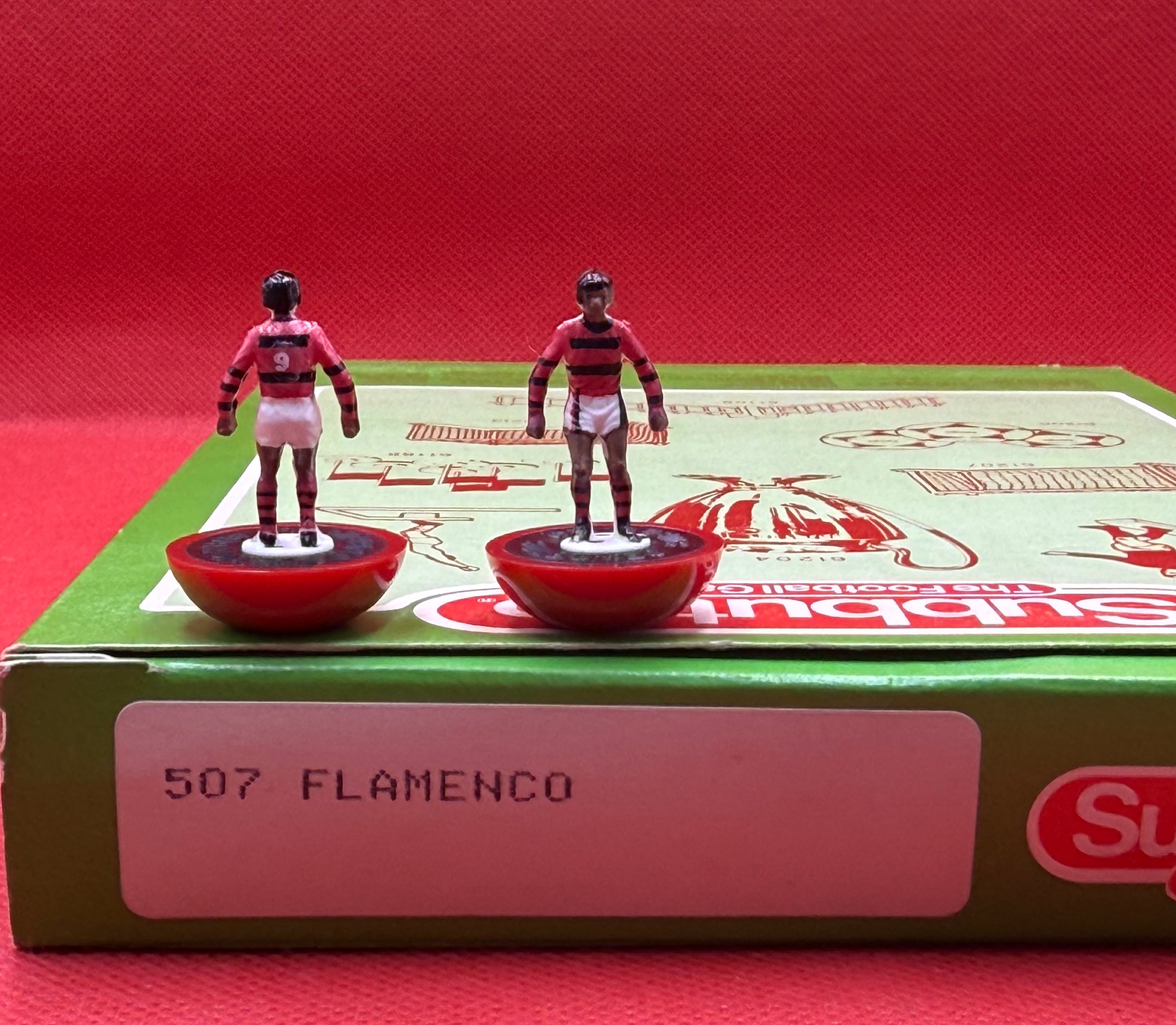 Subbuteo squadra Lw Flamengo ref 507